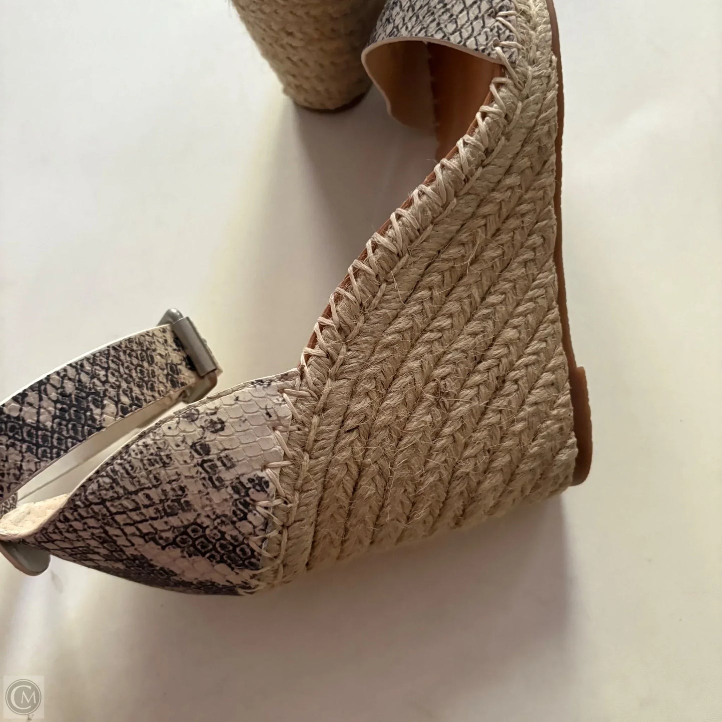 Shoes Heels Wedge By Dolce Vita In Animal Print, Size: 8