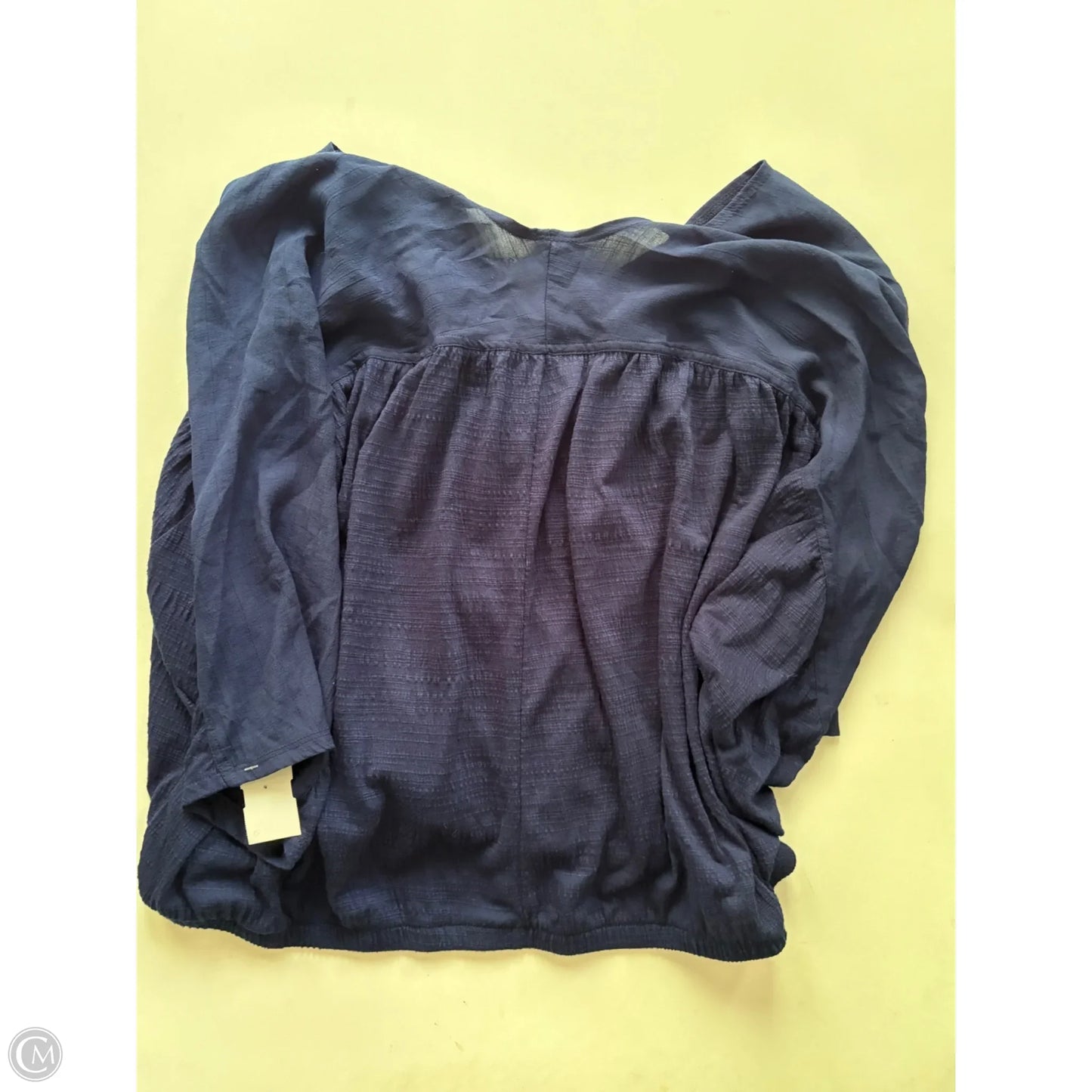 Top Short Sleeve By Ana In Navy, Size: Xl