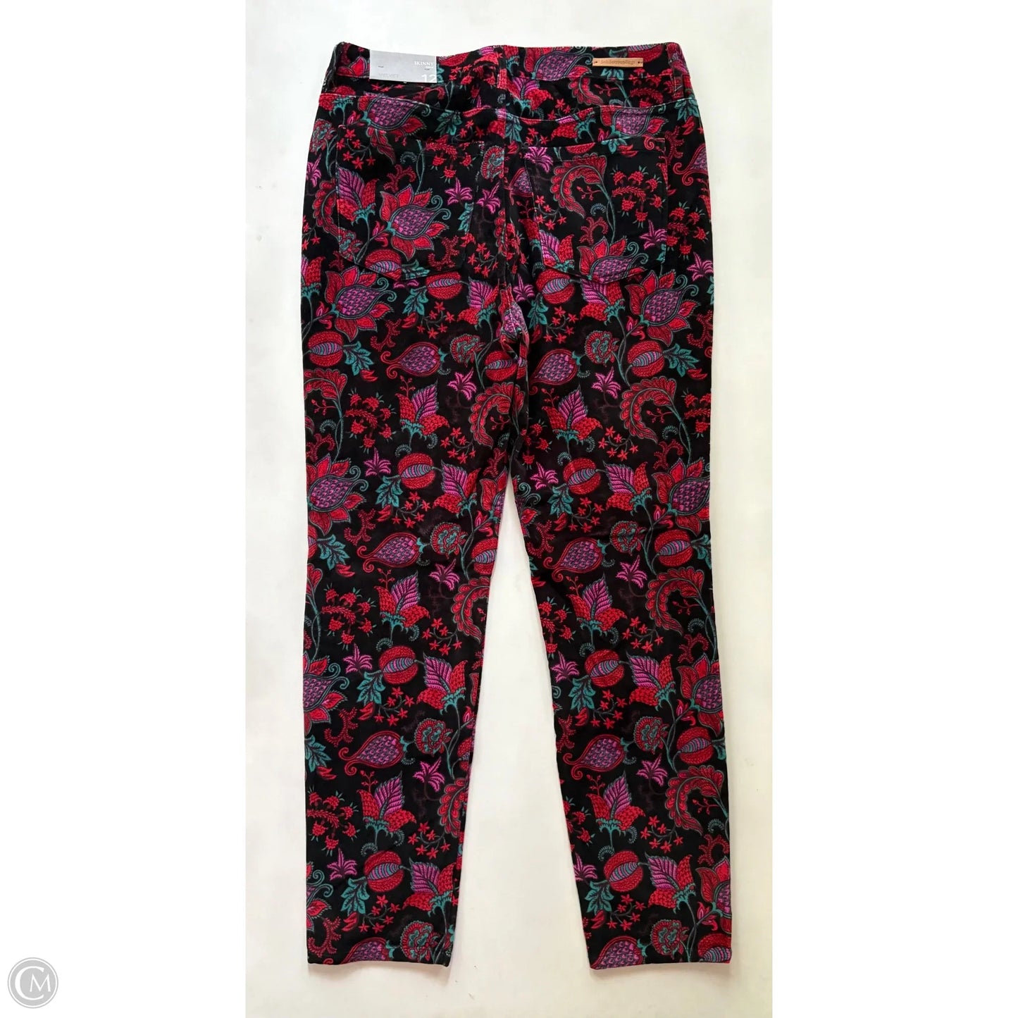 Pants Corduroy By Soft Surroundings In Floral Print, Size: 12