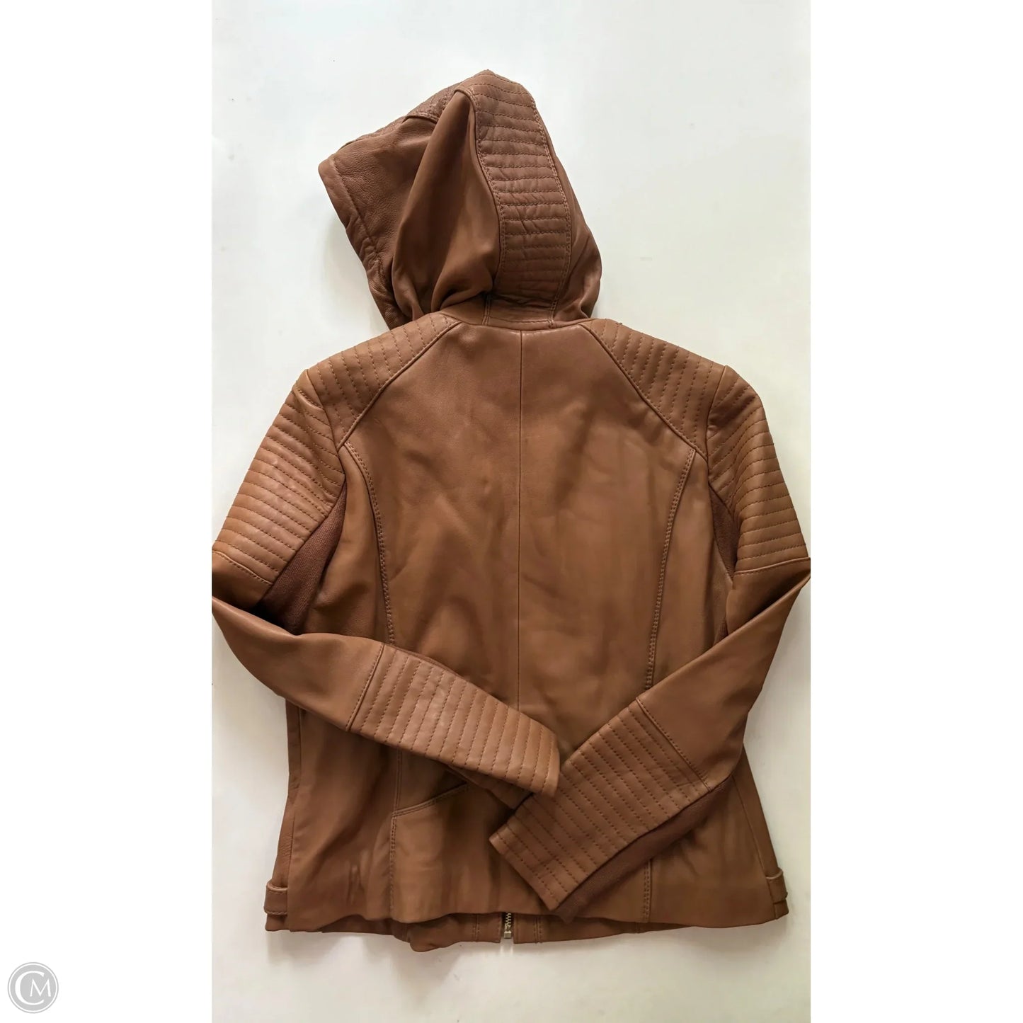 Coat Designer By Michael Kors In Brown, Size: Xl