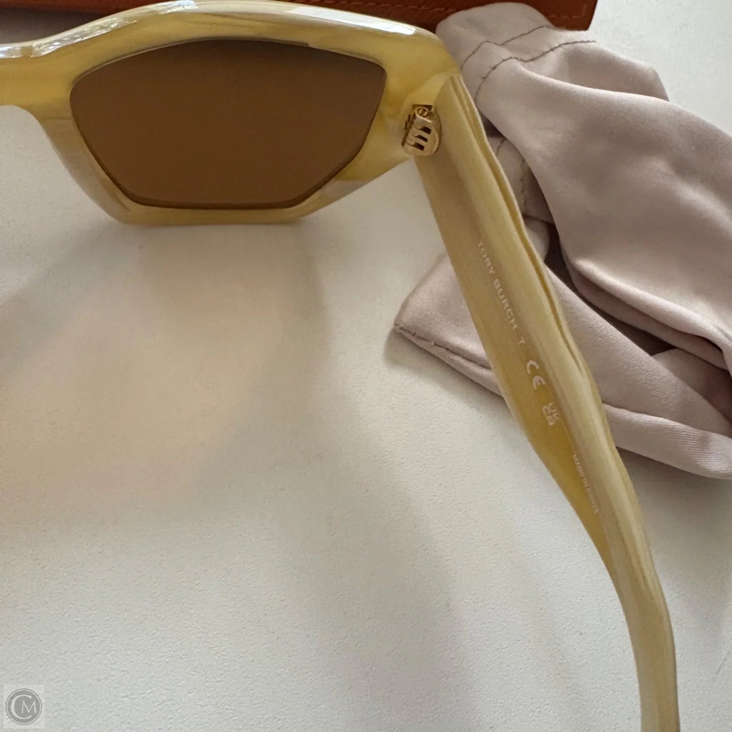 Sunglass Case Designer By Tory Burch, Size: Large