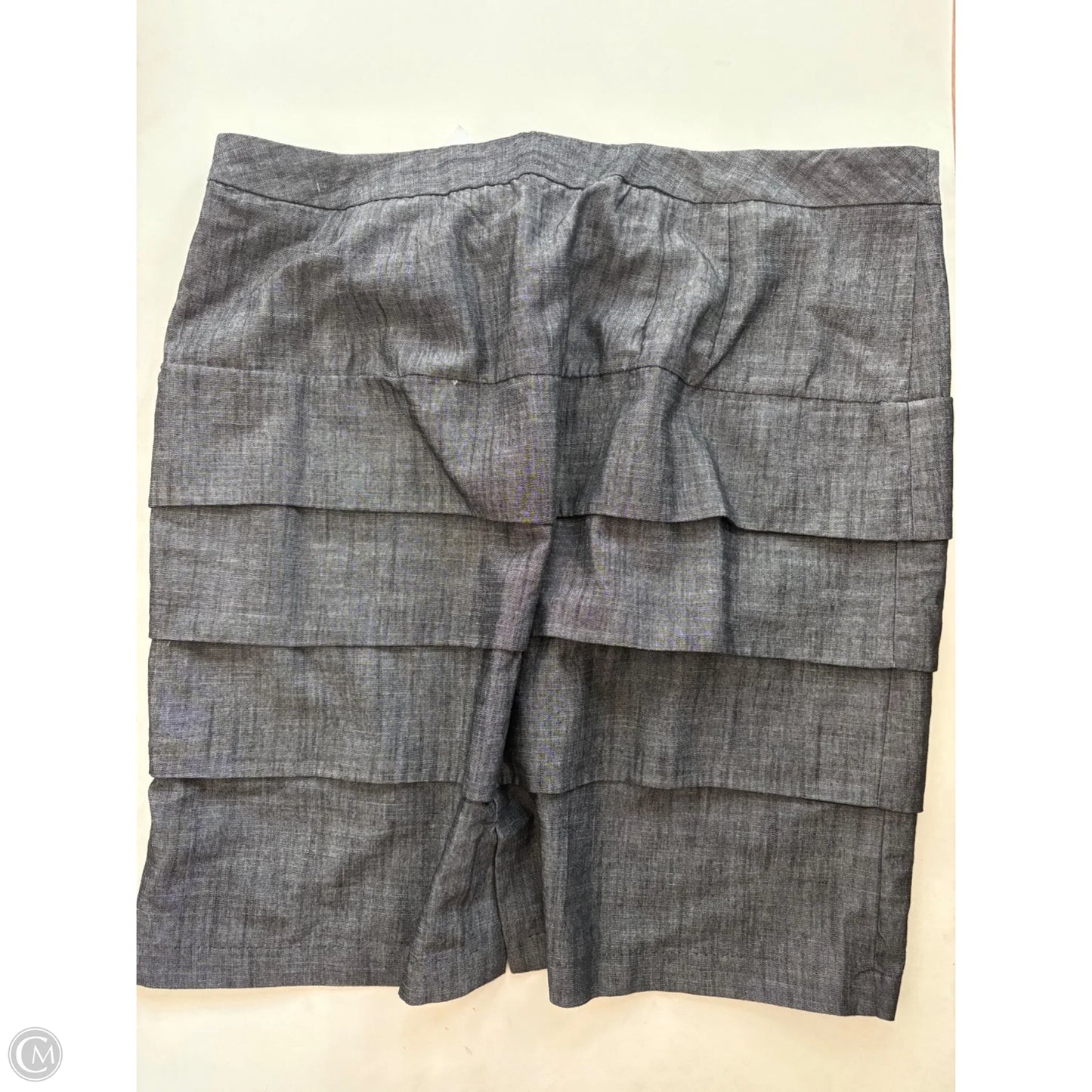 Skirt Midi By Cato In Black, Size: 20