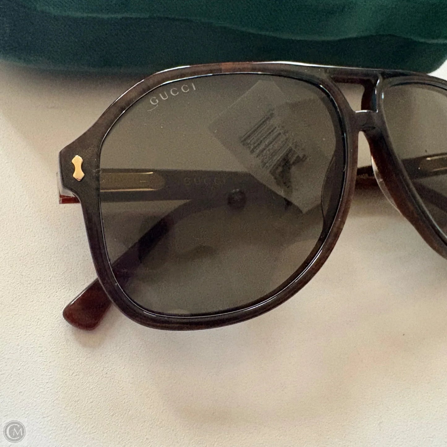 Sunglasses Designer By Gucci, Size: Large