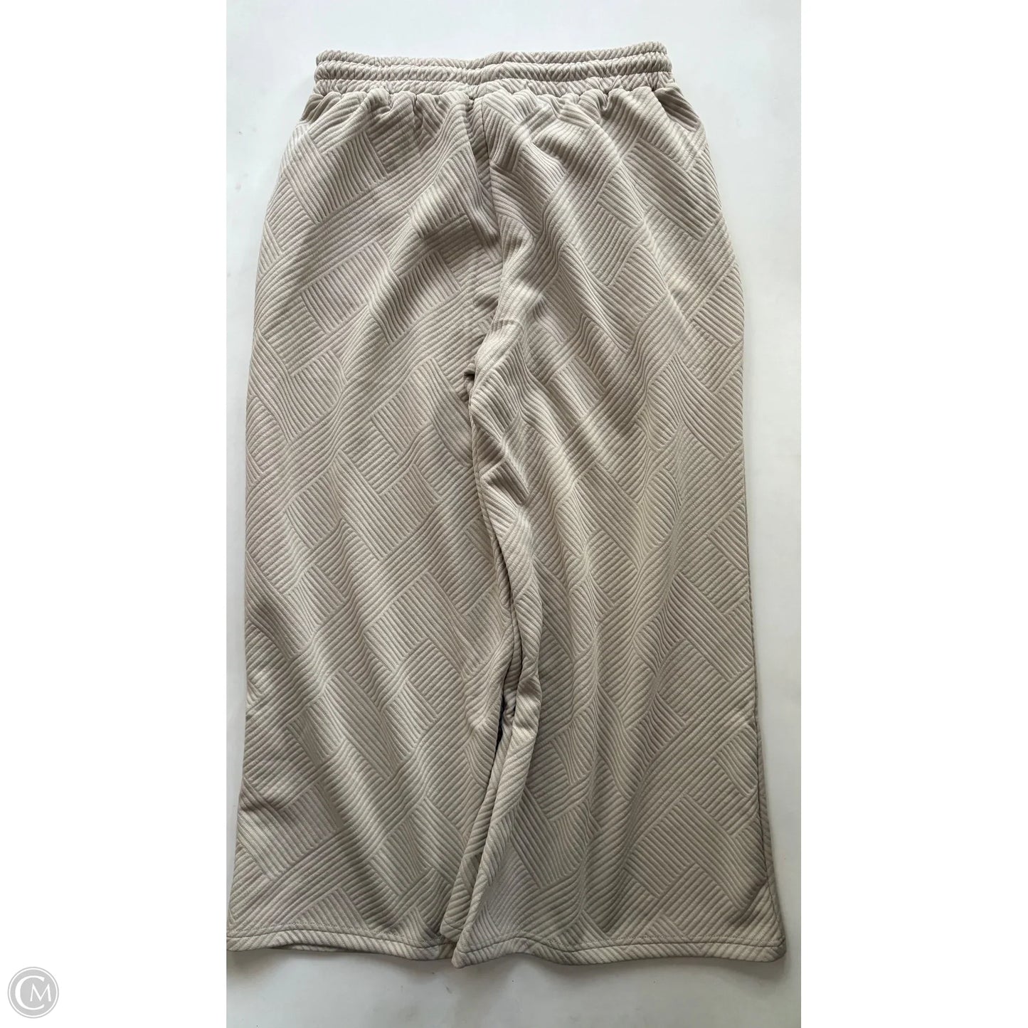 Pants Set 2pc By Cmc In Cream, Size: S