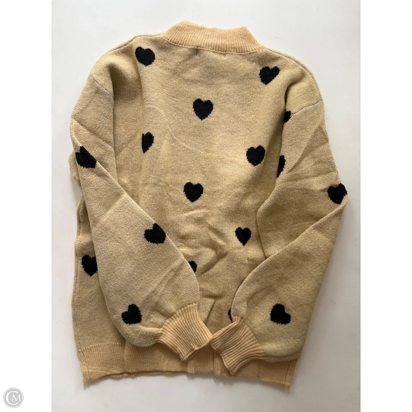 Sweater By Miss Sparkling In Polkadot Pattern, Size: L