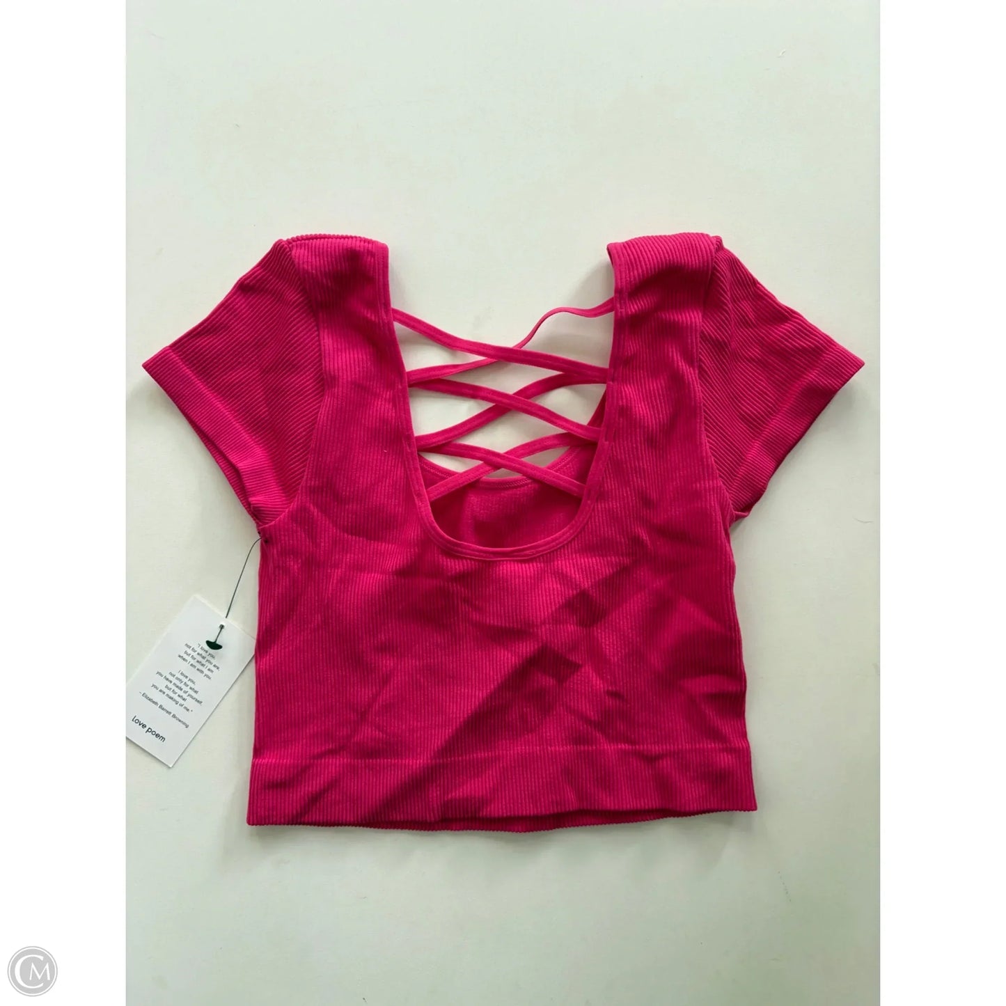 Athletic Tank Top By Clothes Mentor In Pink, Size: M