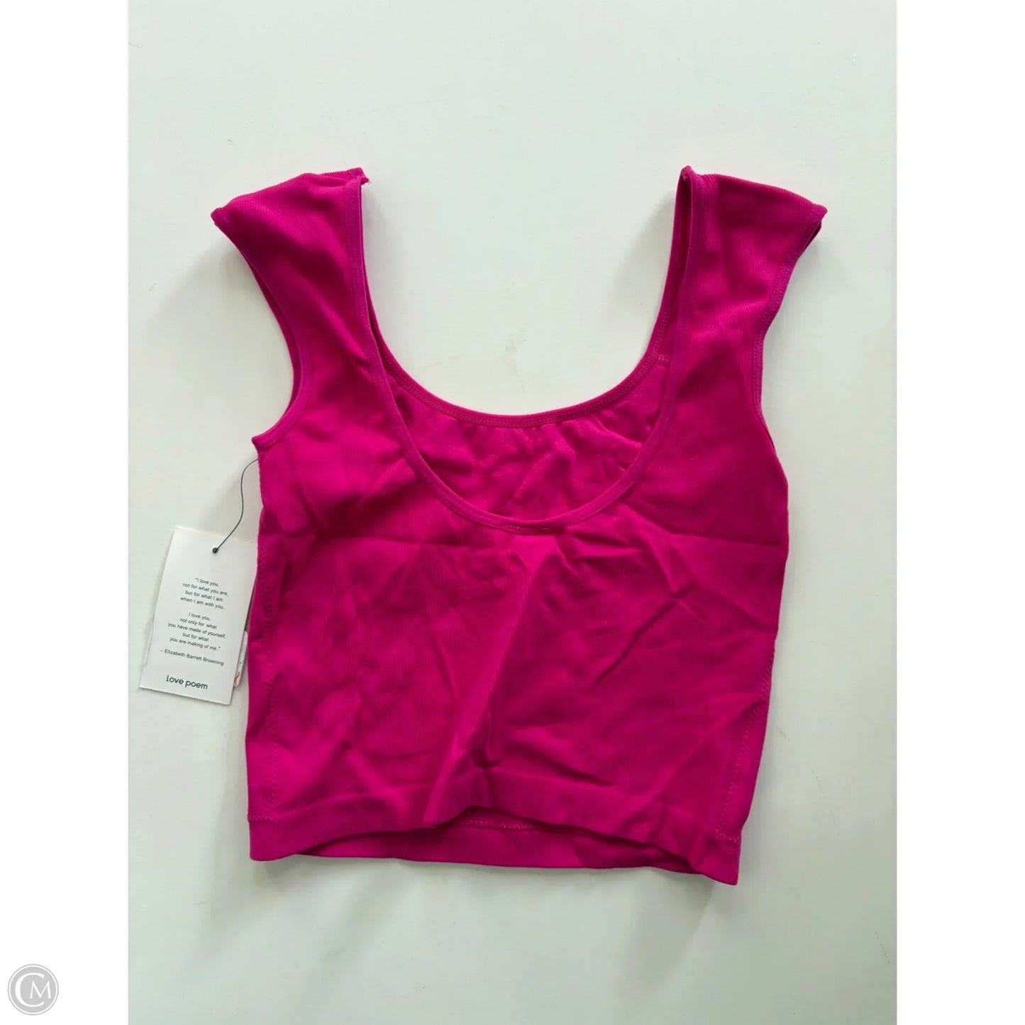 Athletic Tank Top By Clothes Mentor In Pink, Size: S