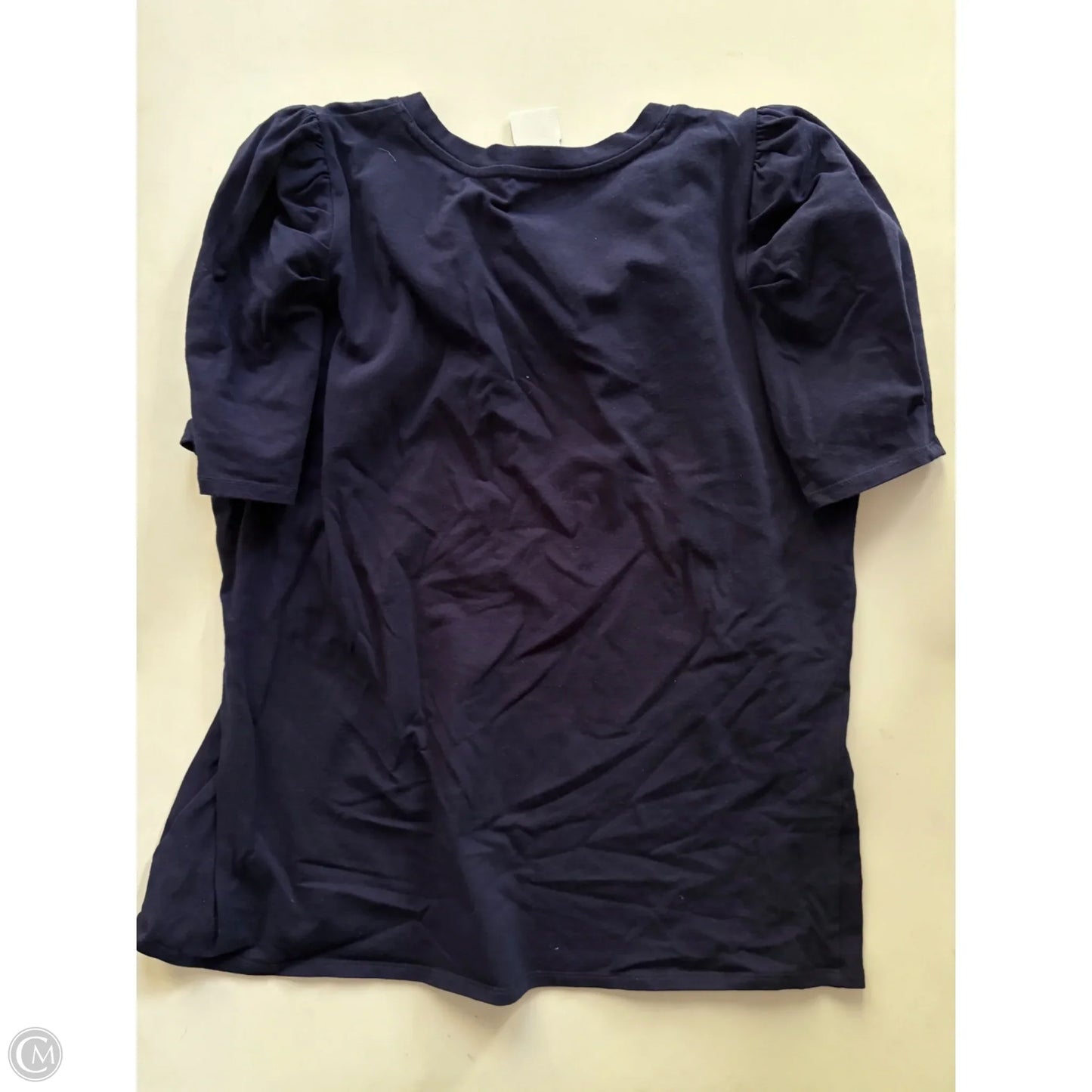 Top Short Sleeve By Crown And Ivy In Navy, Size: Xl