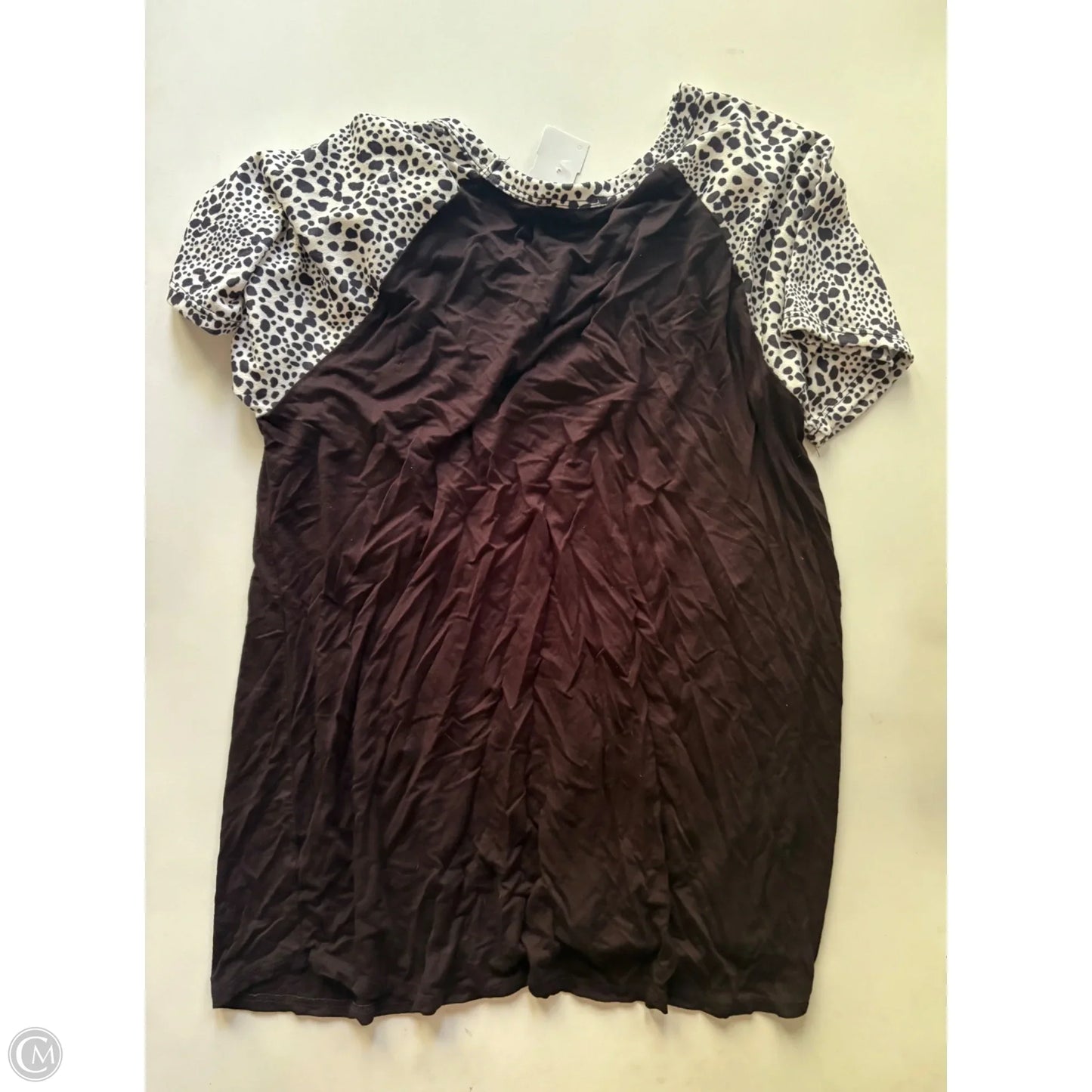 Top Short Sleeve By Heimish Usa In Black, Size: L