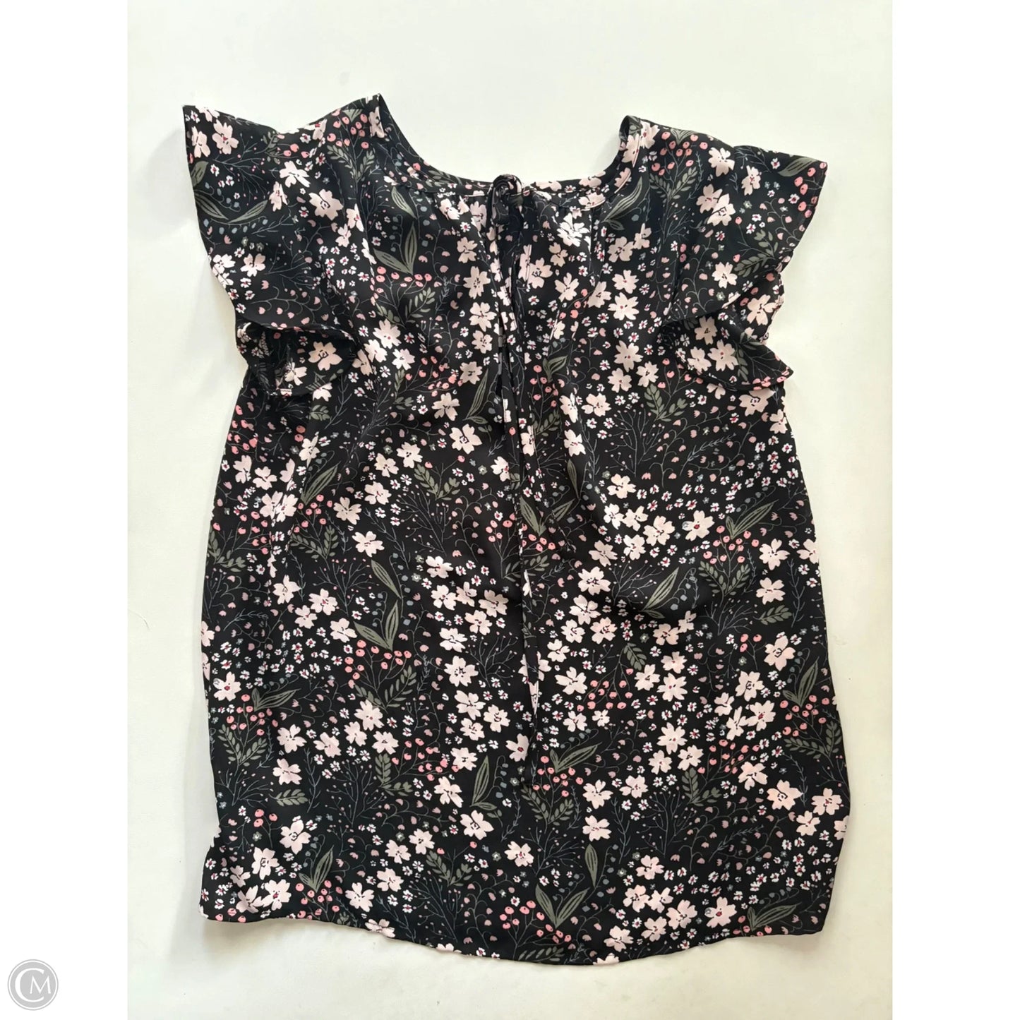 Blouse Sleeveless By Loft In Black, Size: Xs