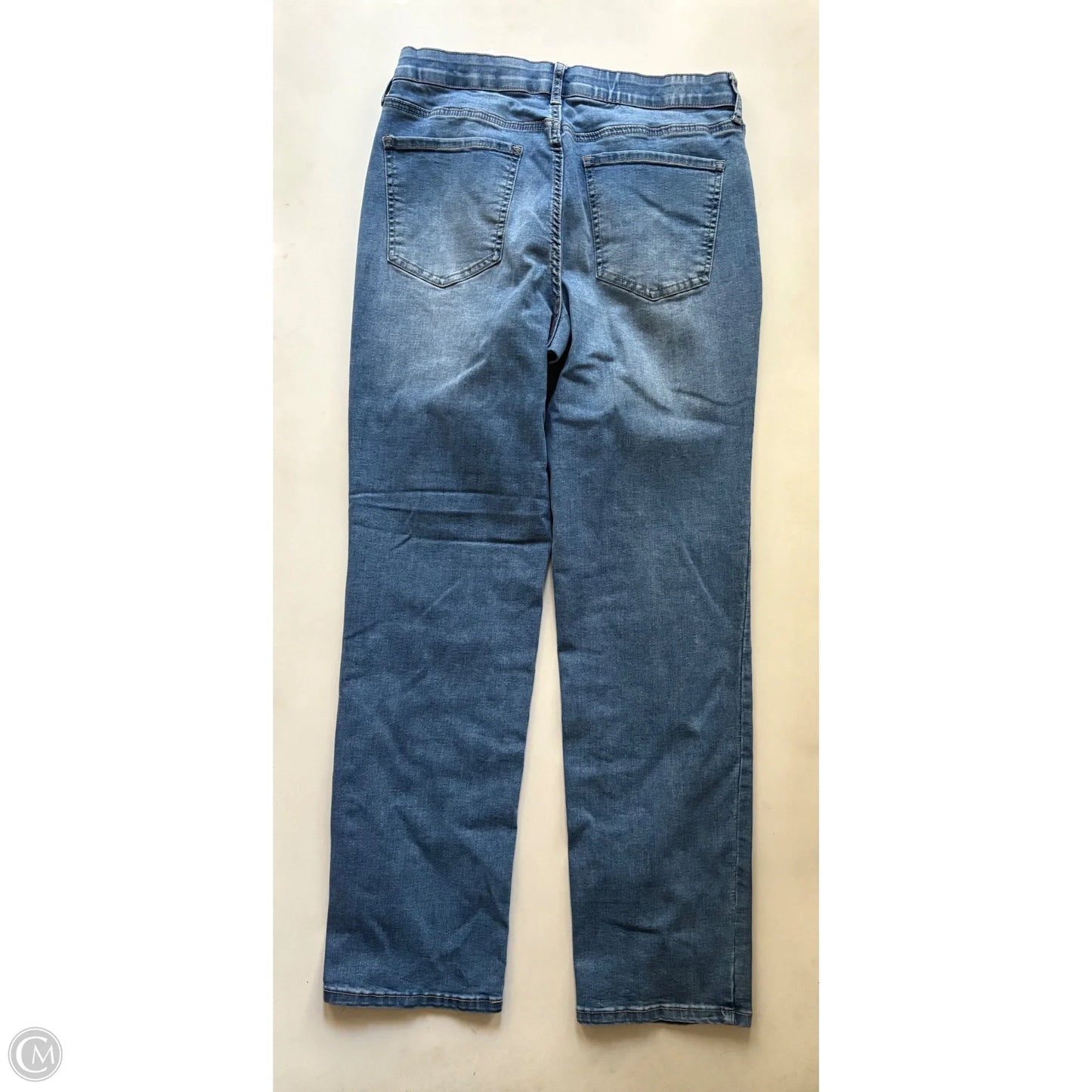 Jeans Straight By Wonderly In Blue, Size: 12