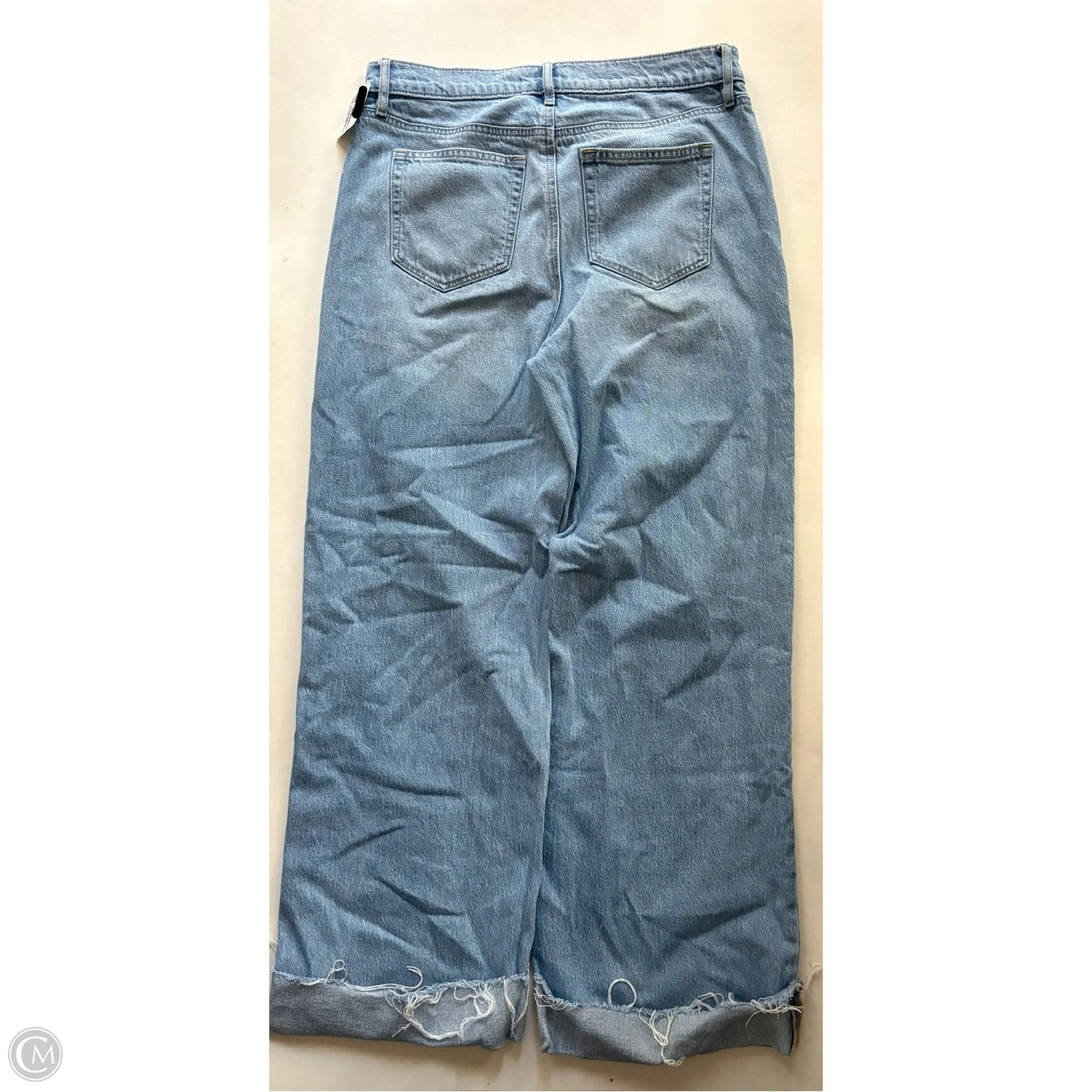 Jeans Wide Leg By Loft In Blue, Size: 10