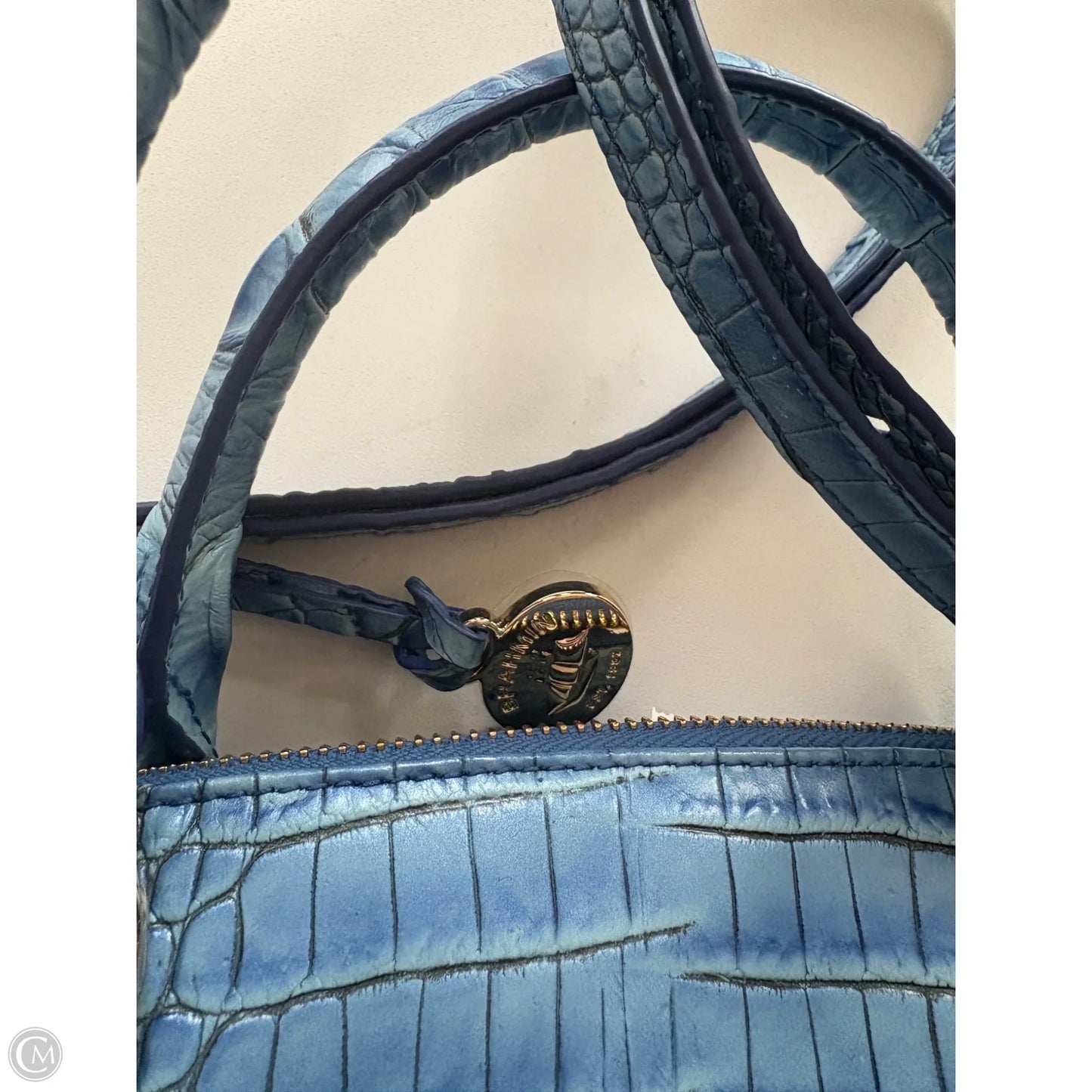 Handbag Designer By Brahmin, Size: Large