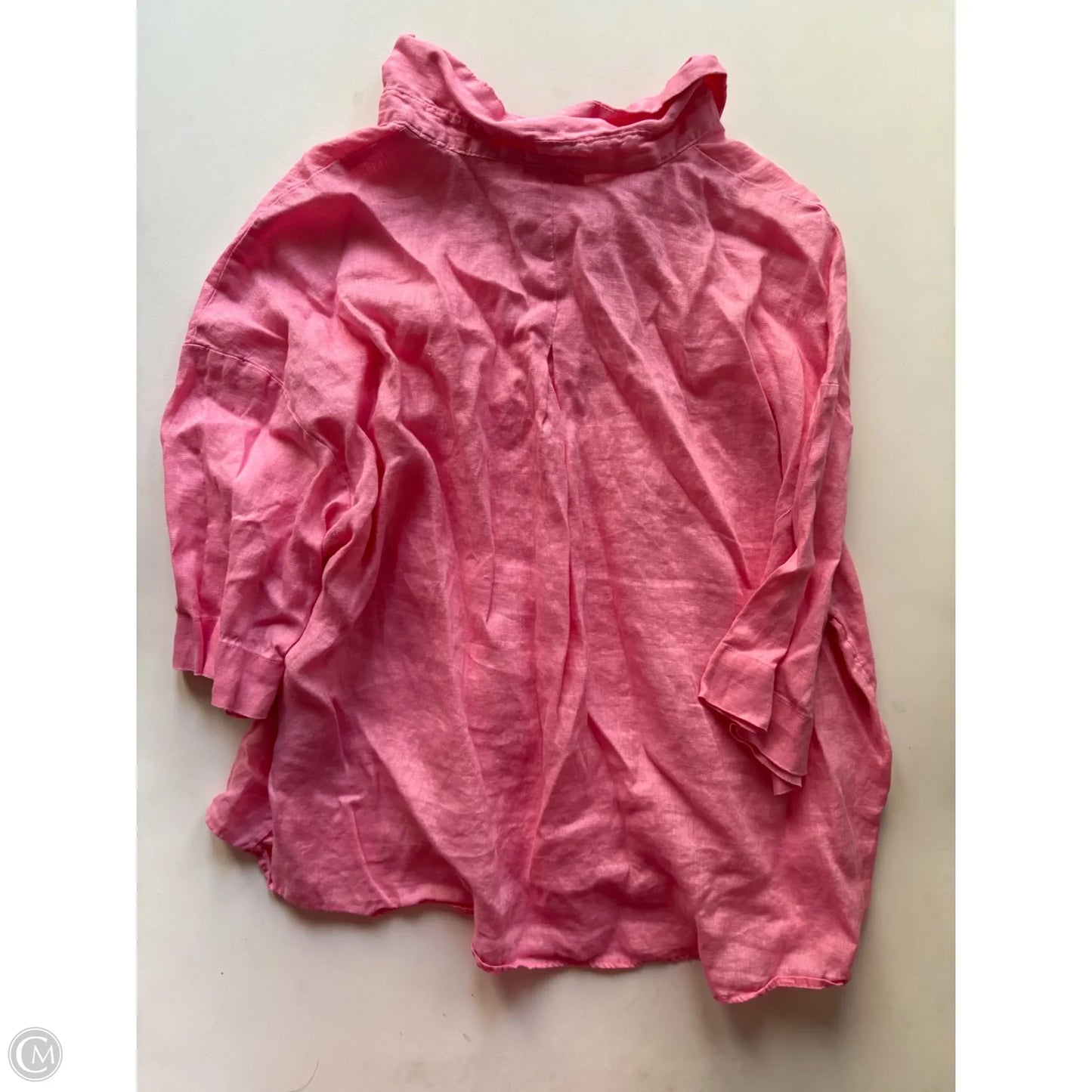 Top Short Sleeve By H&m In Pink, Size: M