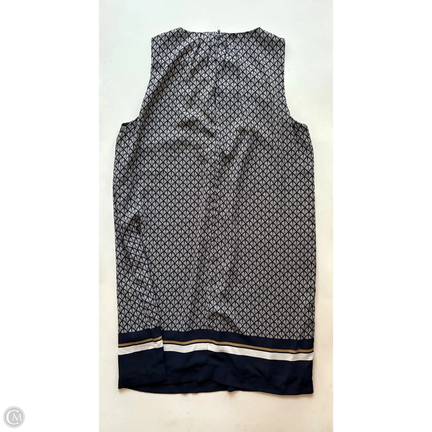 Dress Casual Midi By H&m In Blue, Size: L