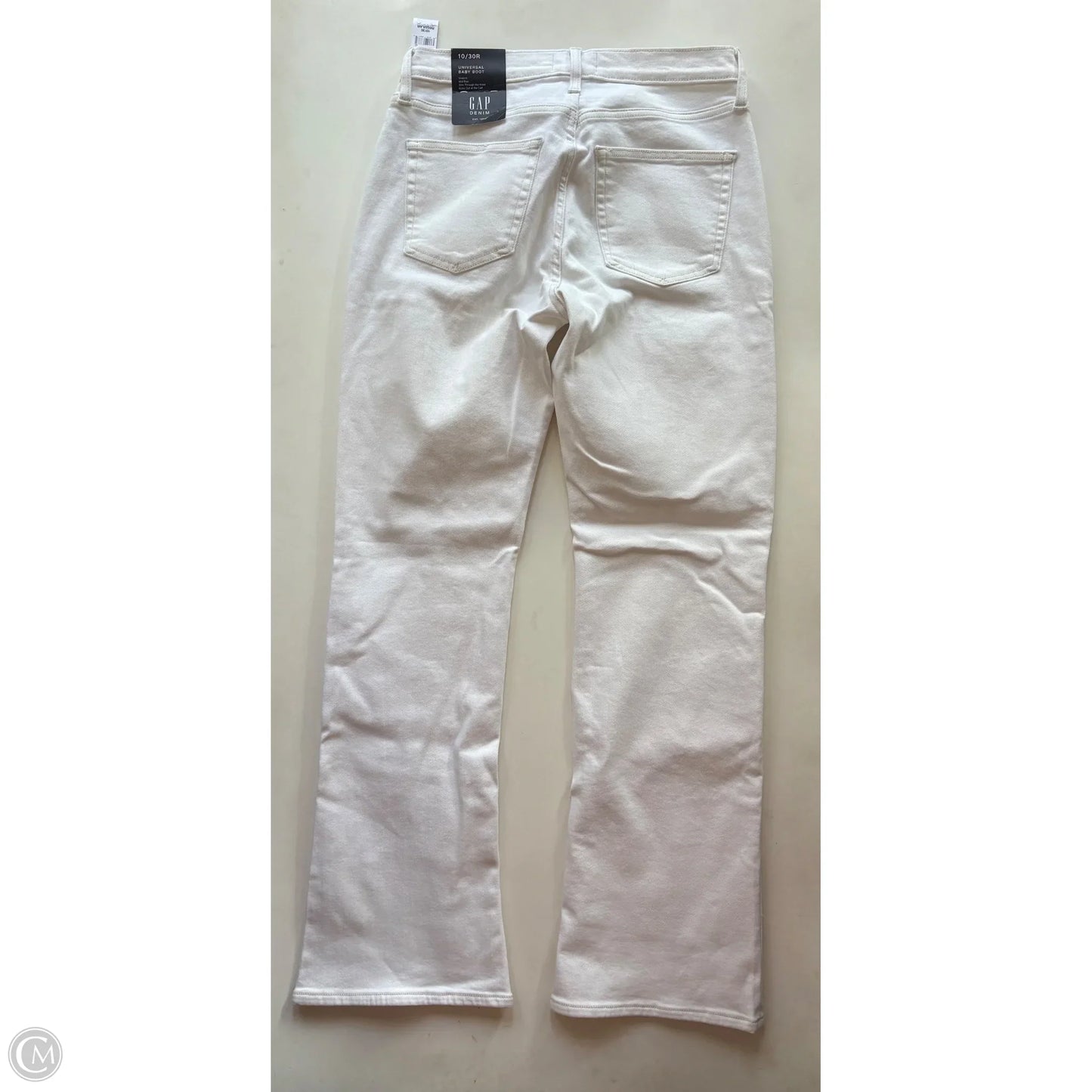 Jeans Boot Cut By Gap In White, Size: 10