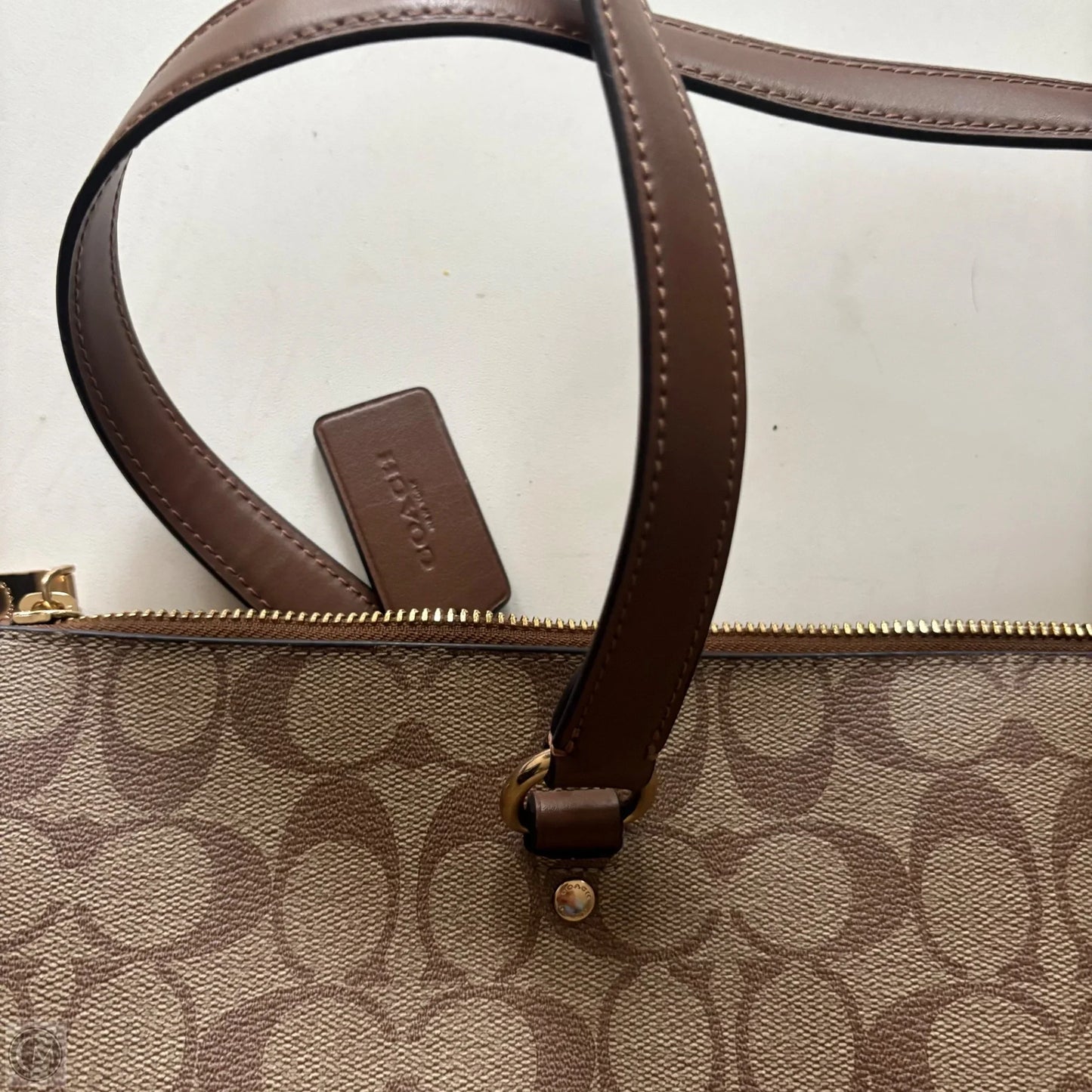 Handbag Designer By Coach, Size: Large