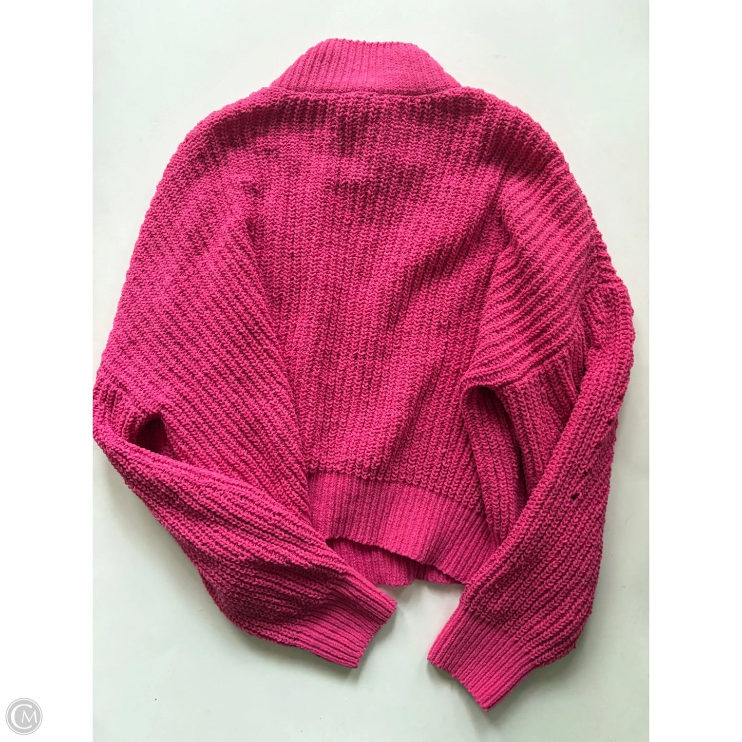 Sweater By Freshman In Pink, Size: L