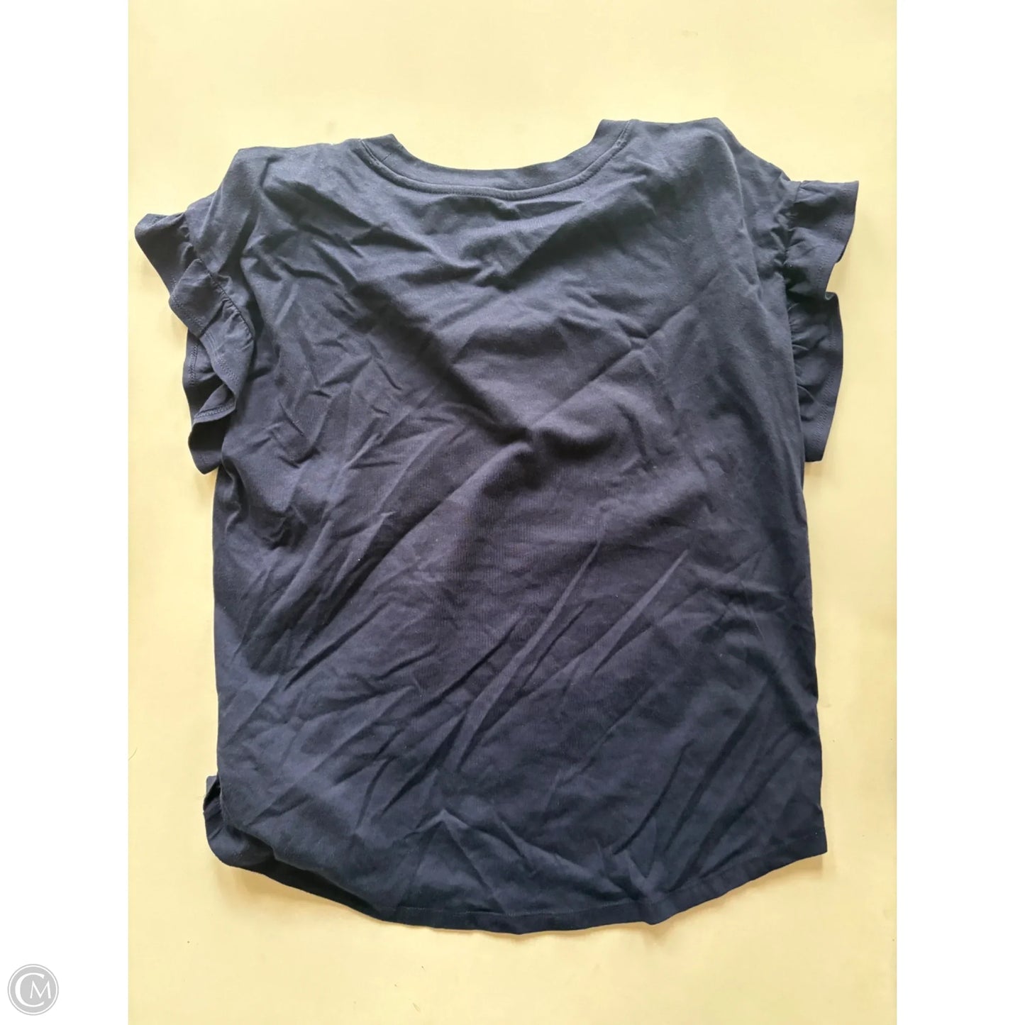 Top Short Sleeve By Crown And Ivy In Navy, Size: S