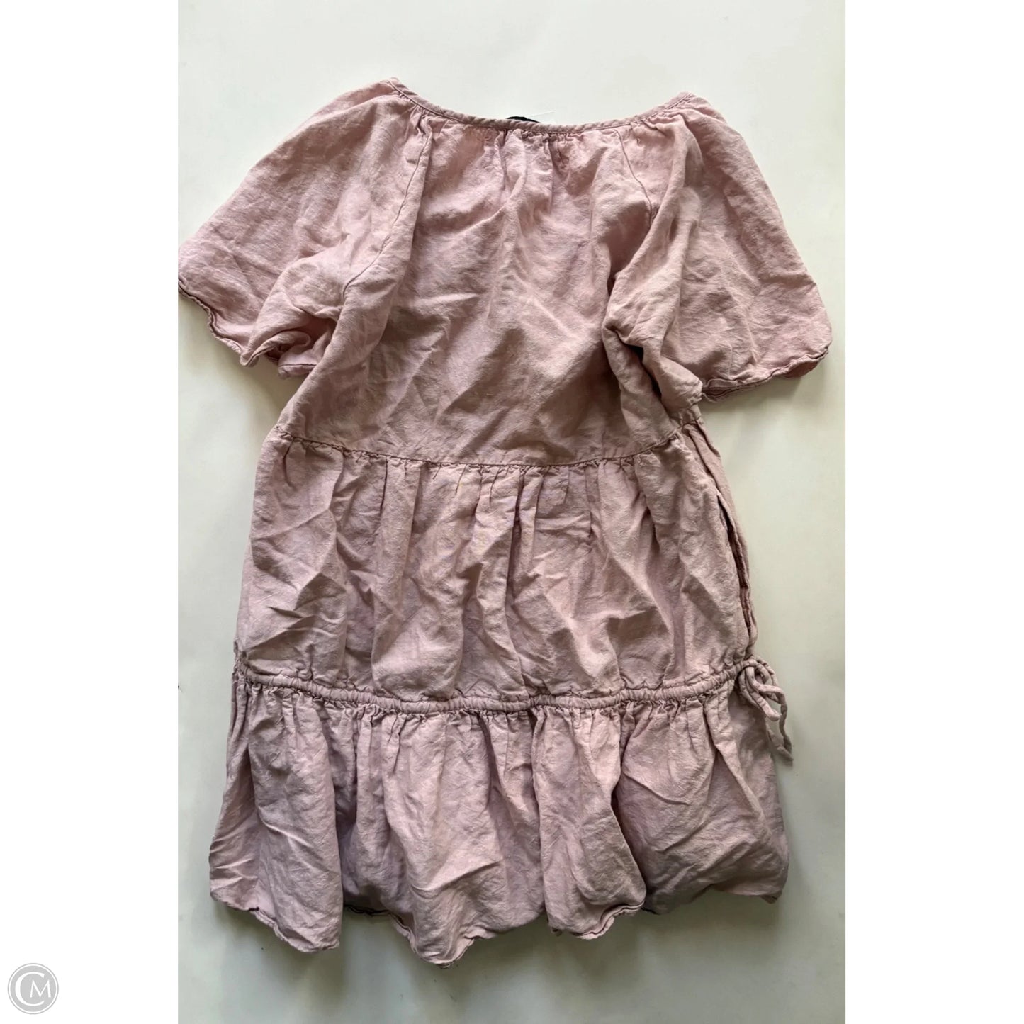 Dress Casual Midi By Madewell In Pink, Size: S