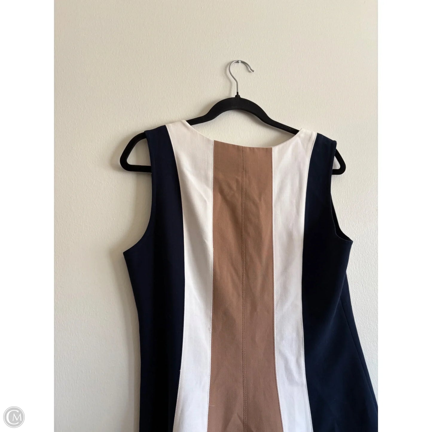 Dress Work By Ann Taylor In Blue & Brown, Size: L