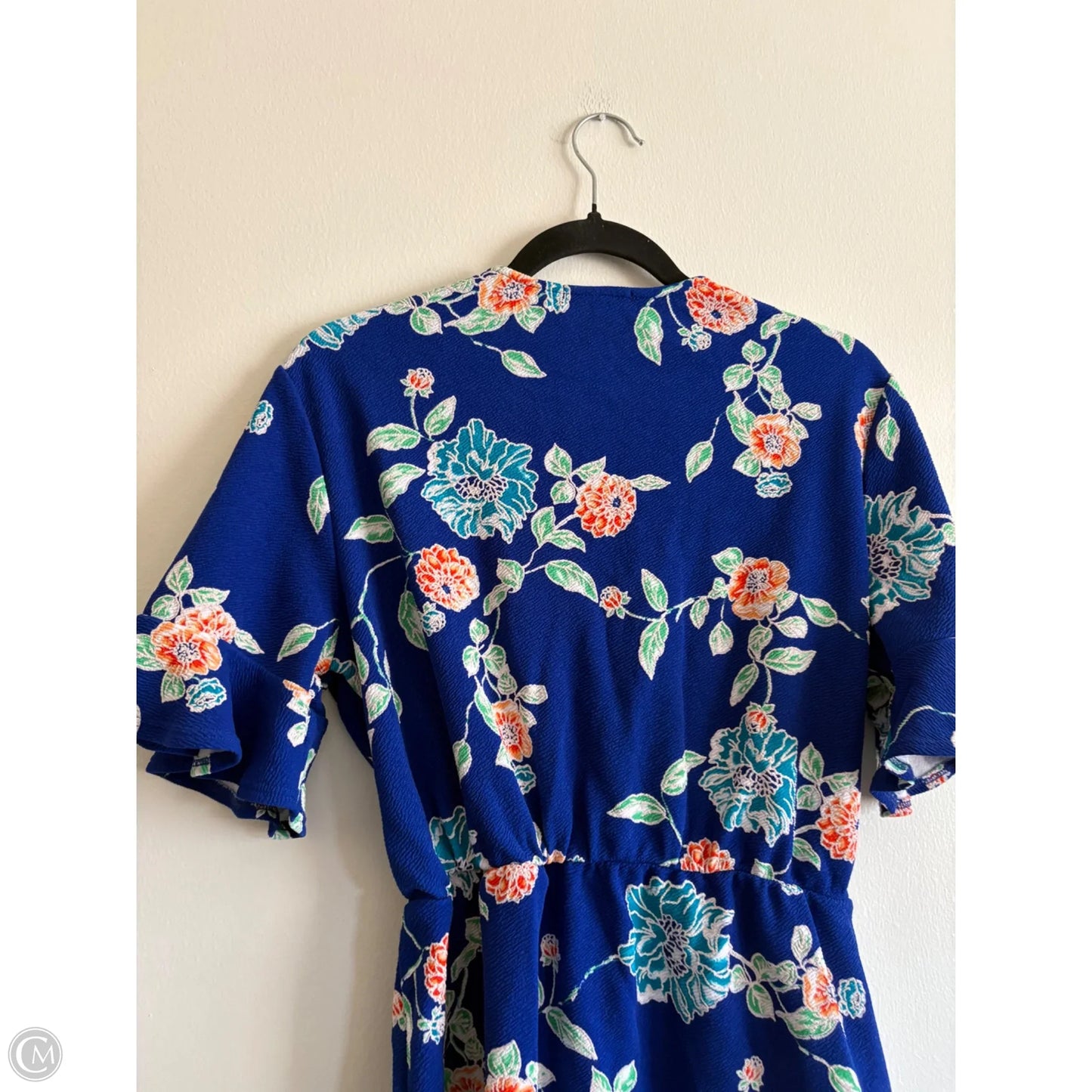Dress Casual Midi By Pleione In Floral Print, Size: L