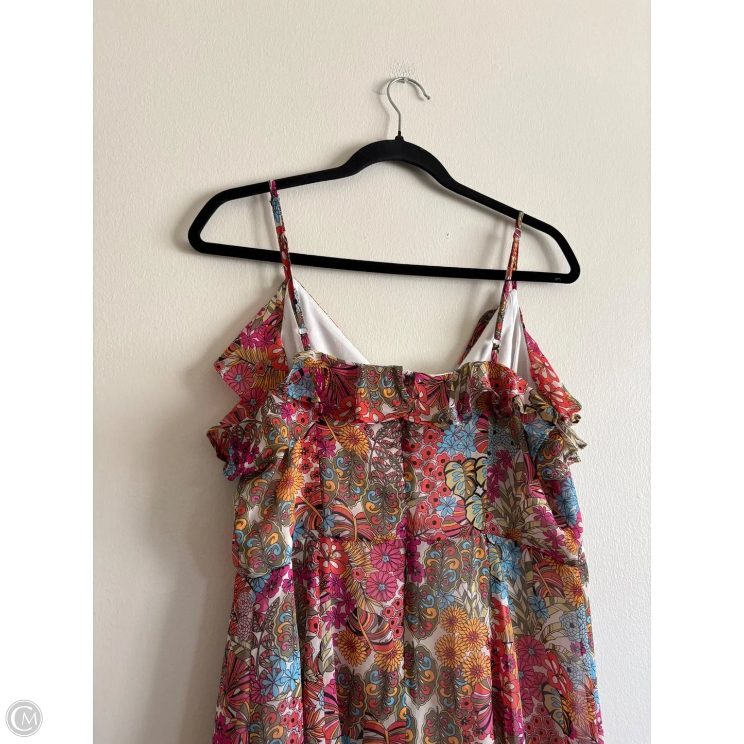 Dress Casual Short By Bar Iii In Floral Print, Size: L