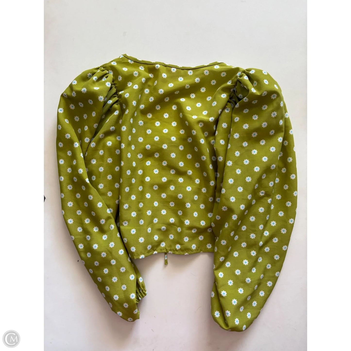 Top Long Sleeve By Levis In Green, Size: Xs