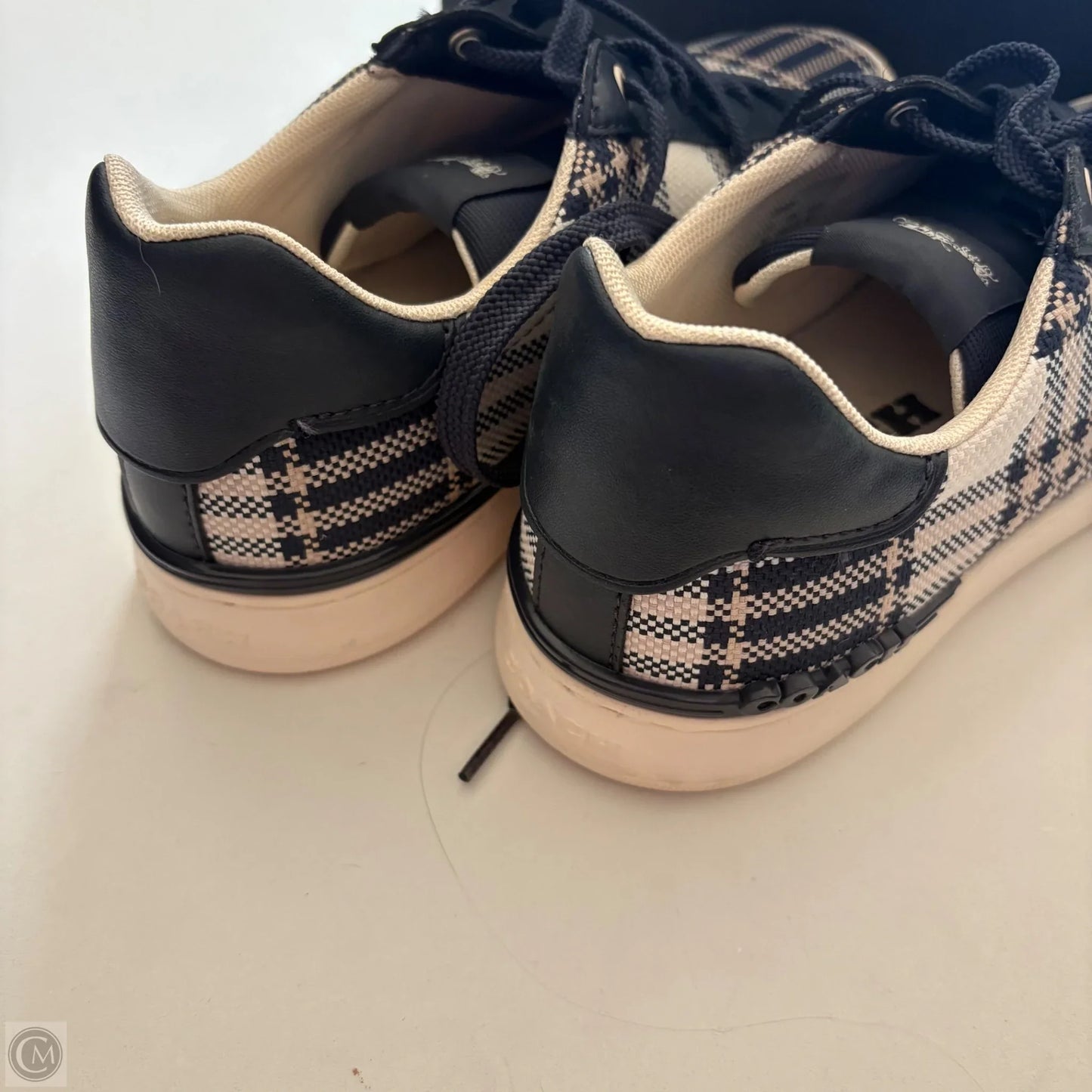 Shoes Designer By Coach In Navy, Size: 7