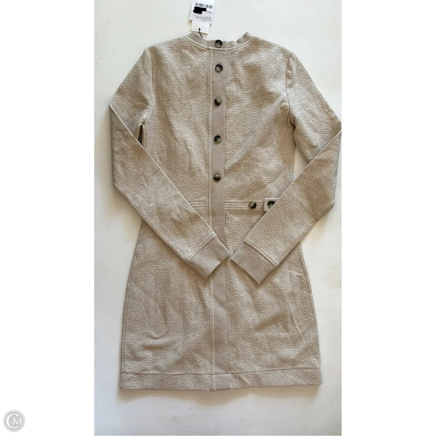 Dress Casual Midi By Cma In Tan, Size: 4