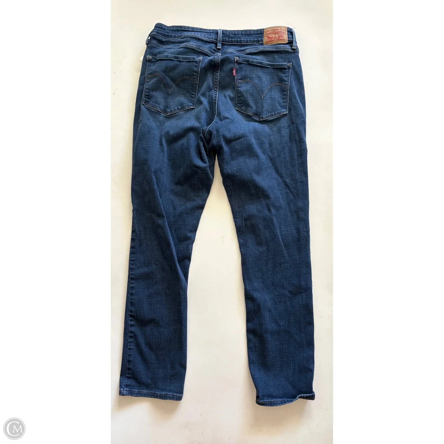 Jeans Skinny By Levis In Blue, Size: 14