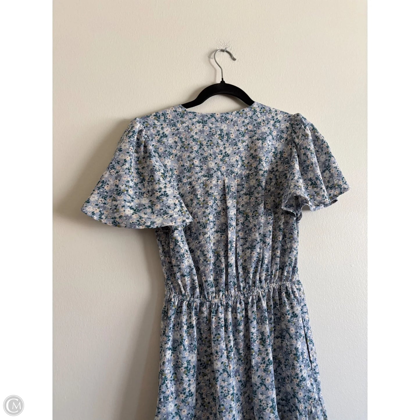 Dress Casual Midi By Monteau In Floral Print, Size: Xs