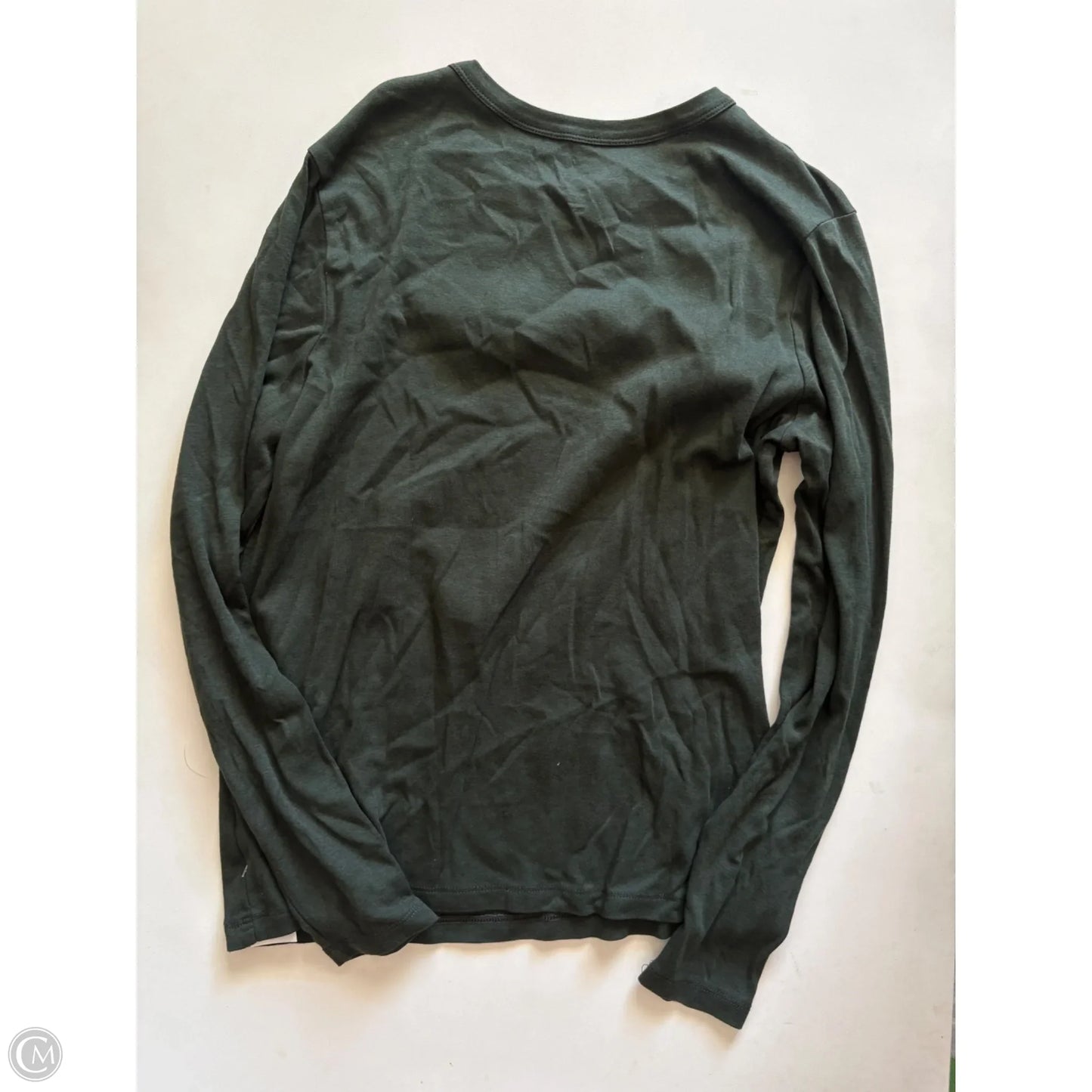 Top Long Sleeve By A New Day In Green, Size: L