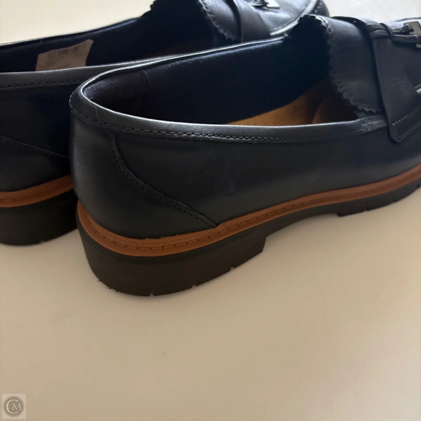 Shoes Heels Block By Clarks In Navy, Size: 8
