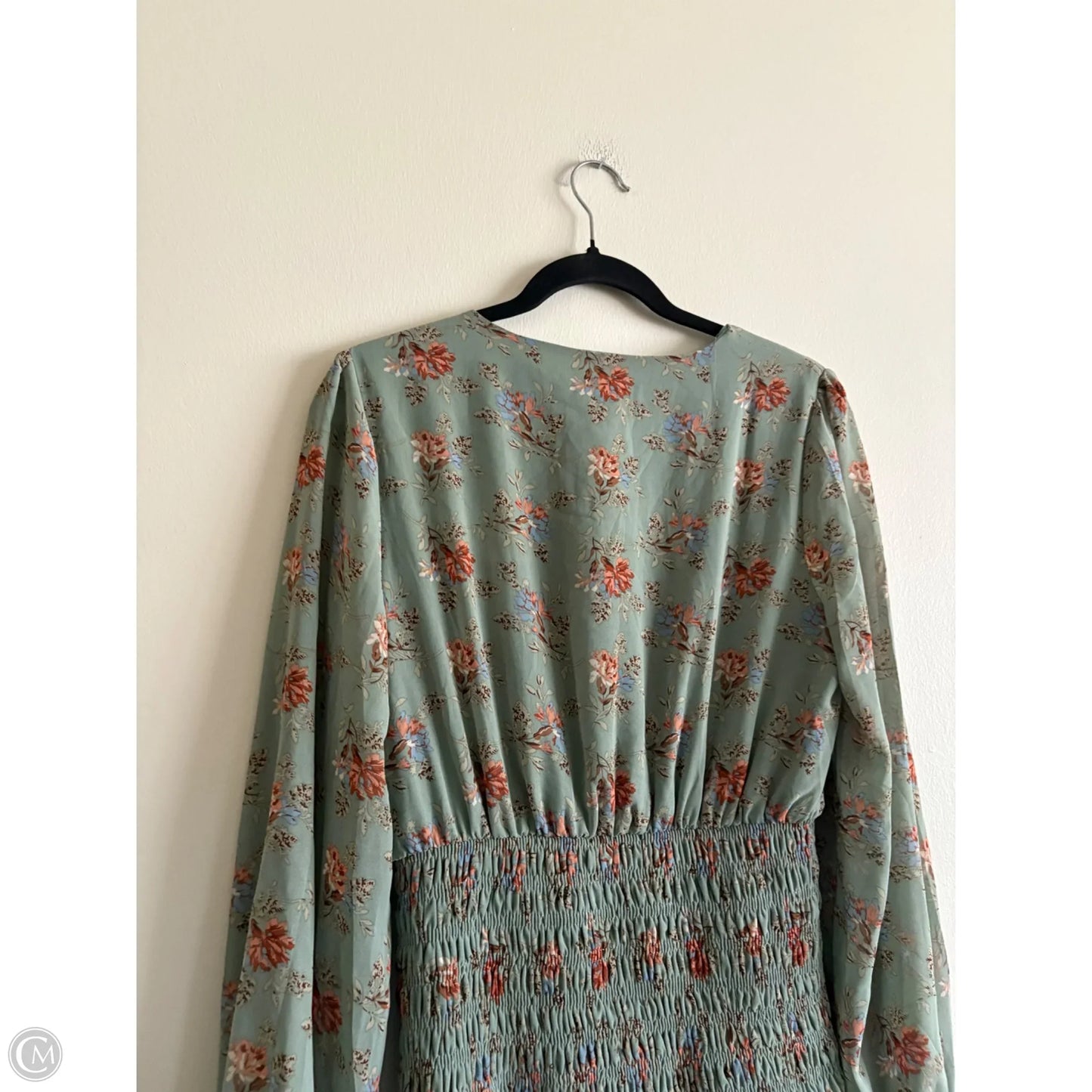 Dress Casual Midi By She + Sky In Green, Size: M