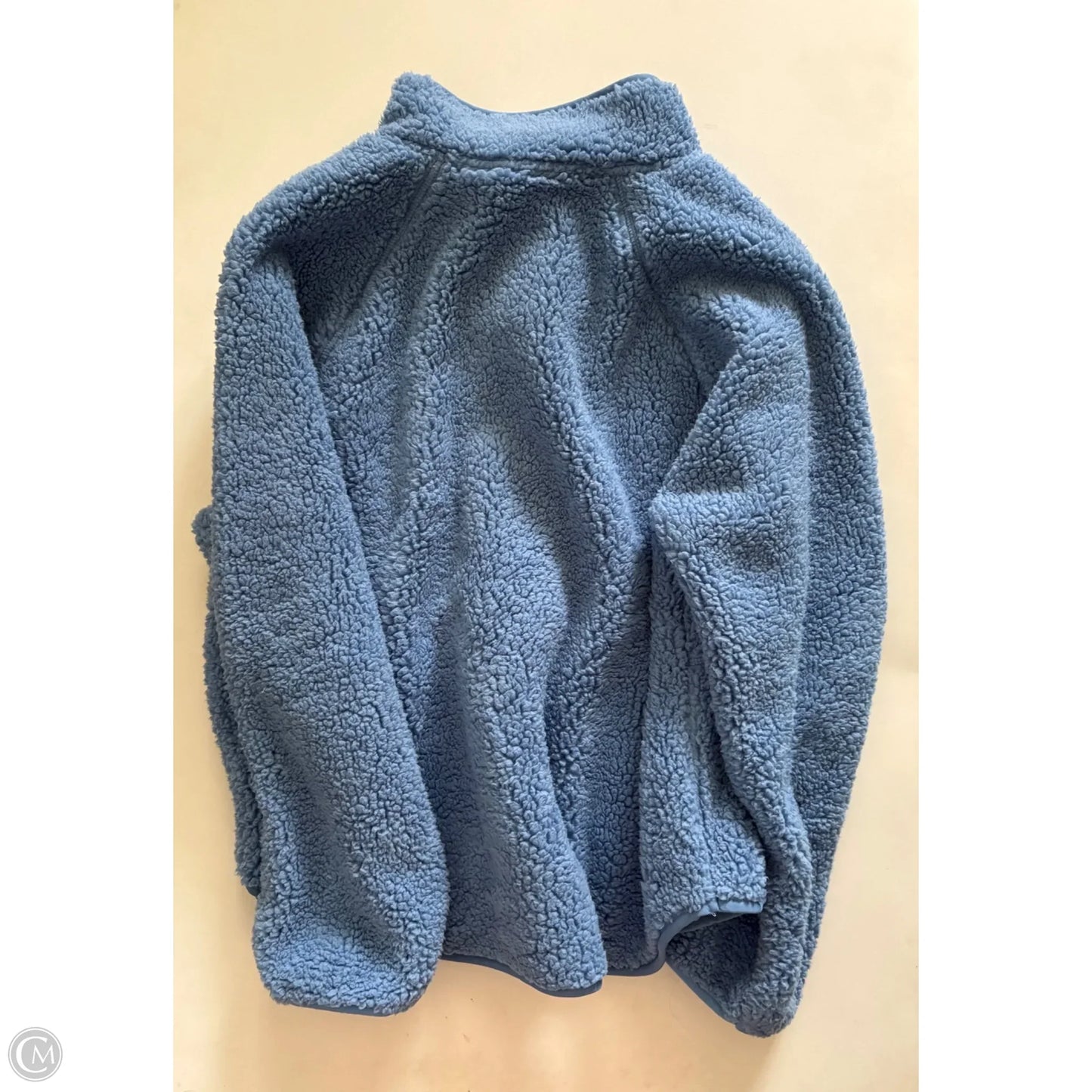 Jacket Faux Fur & Sherpa By Sonoma In Blue, Size: L