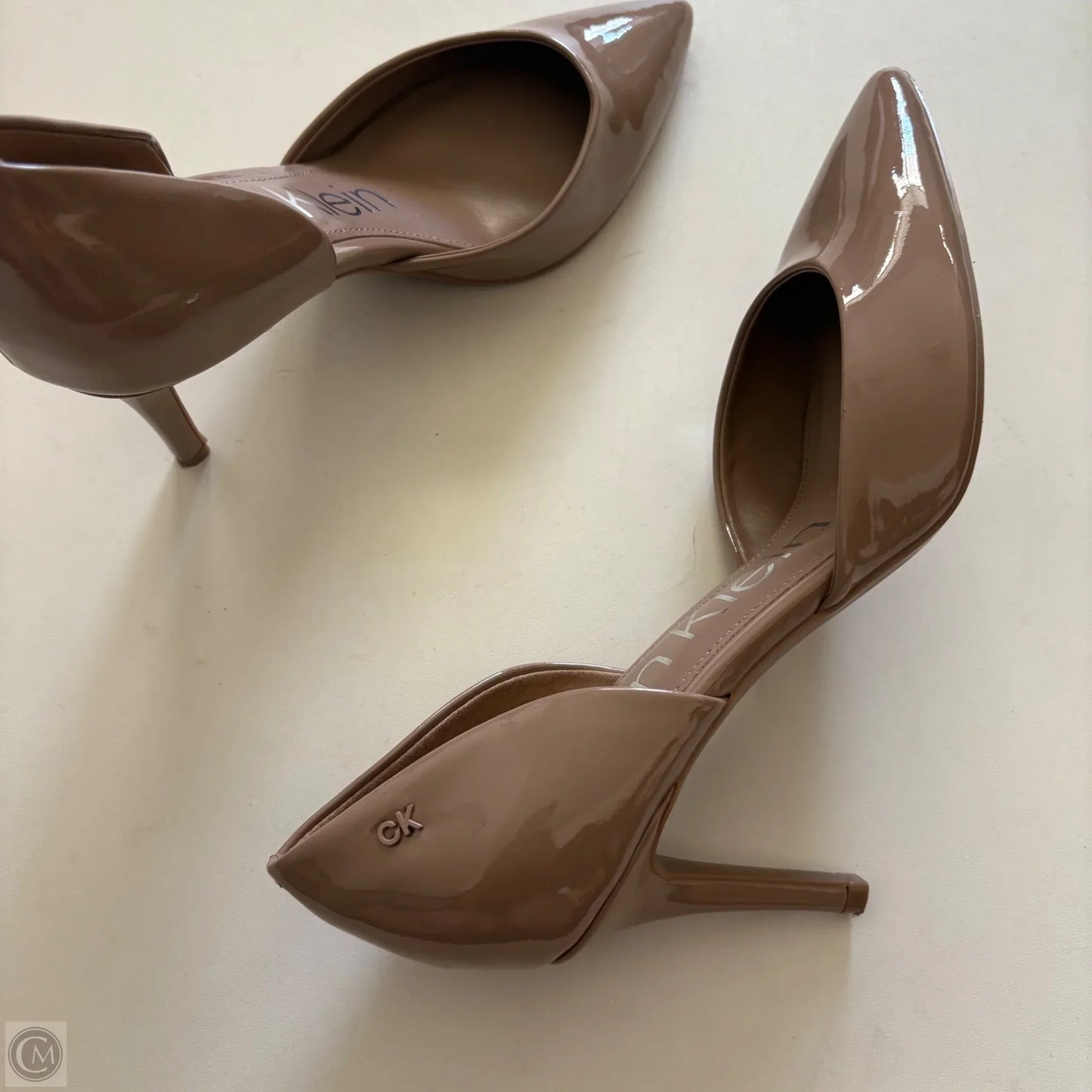 Shoes Heels Kitten By Calvin Klein In Animal Print, Size: 9
