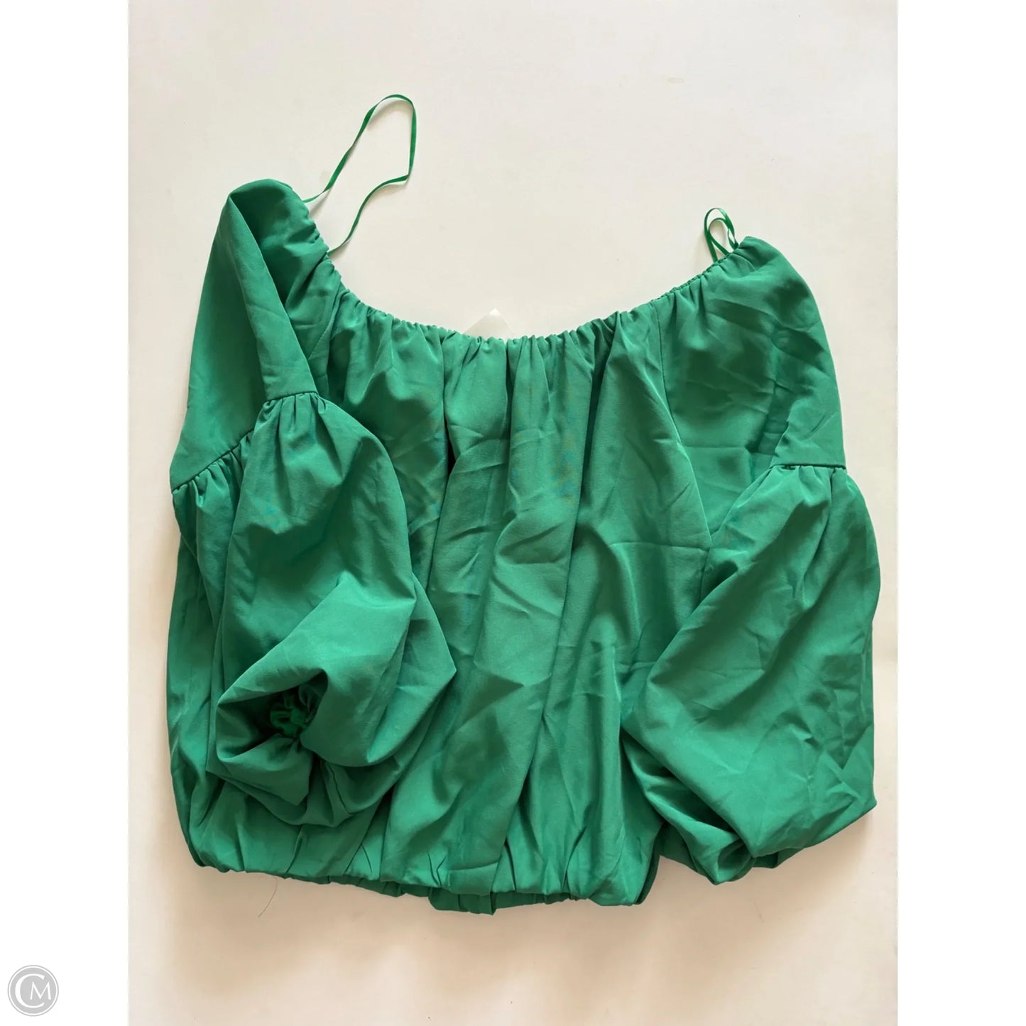 Top Long Sleeve By Flying Tomato In Green, Size: S