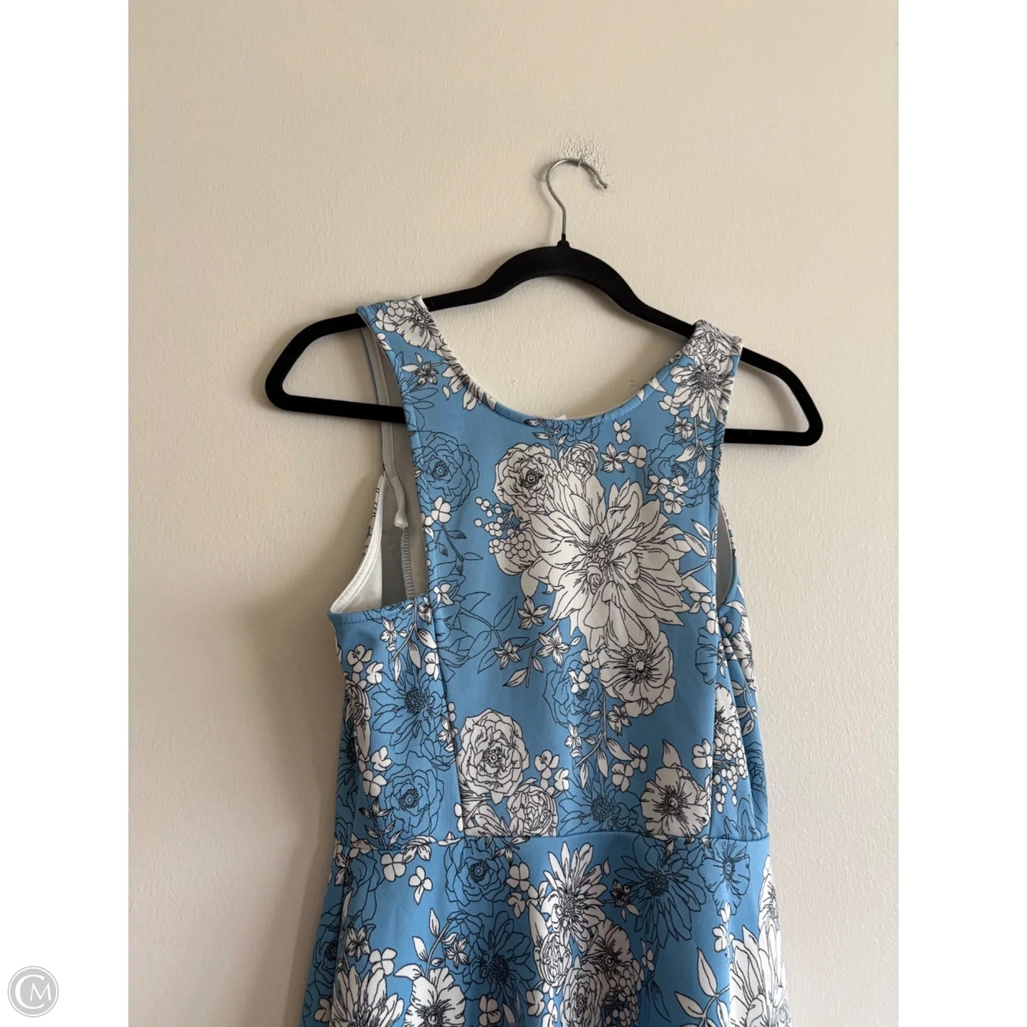 Dress Casual Midi By Soprano In Blue, Size: L
