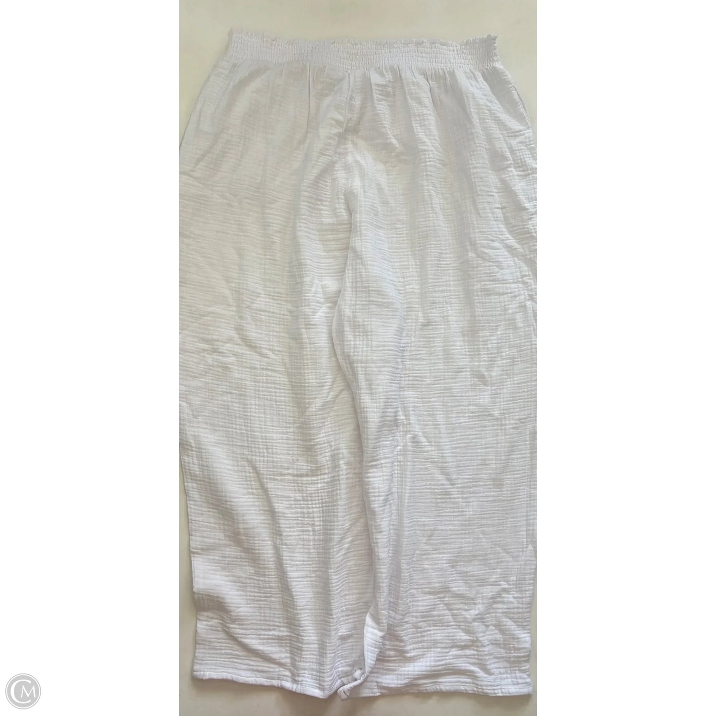 Pants Lounge By Time And Tru In White, Size: 2x
