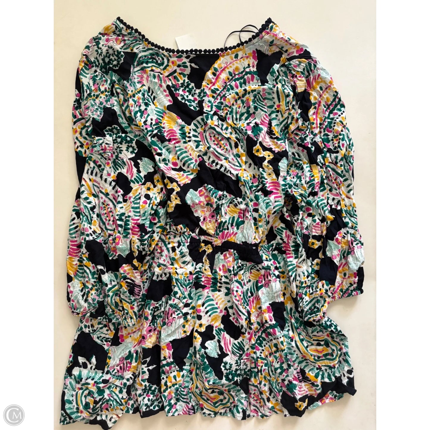 Top Long Sleeve By Crown And Ivy In Floral Print, Size: 3x