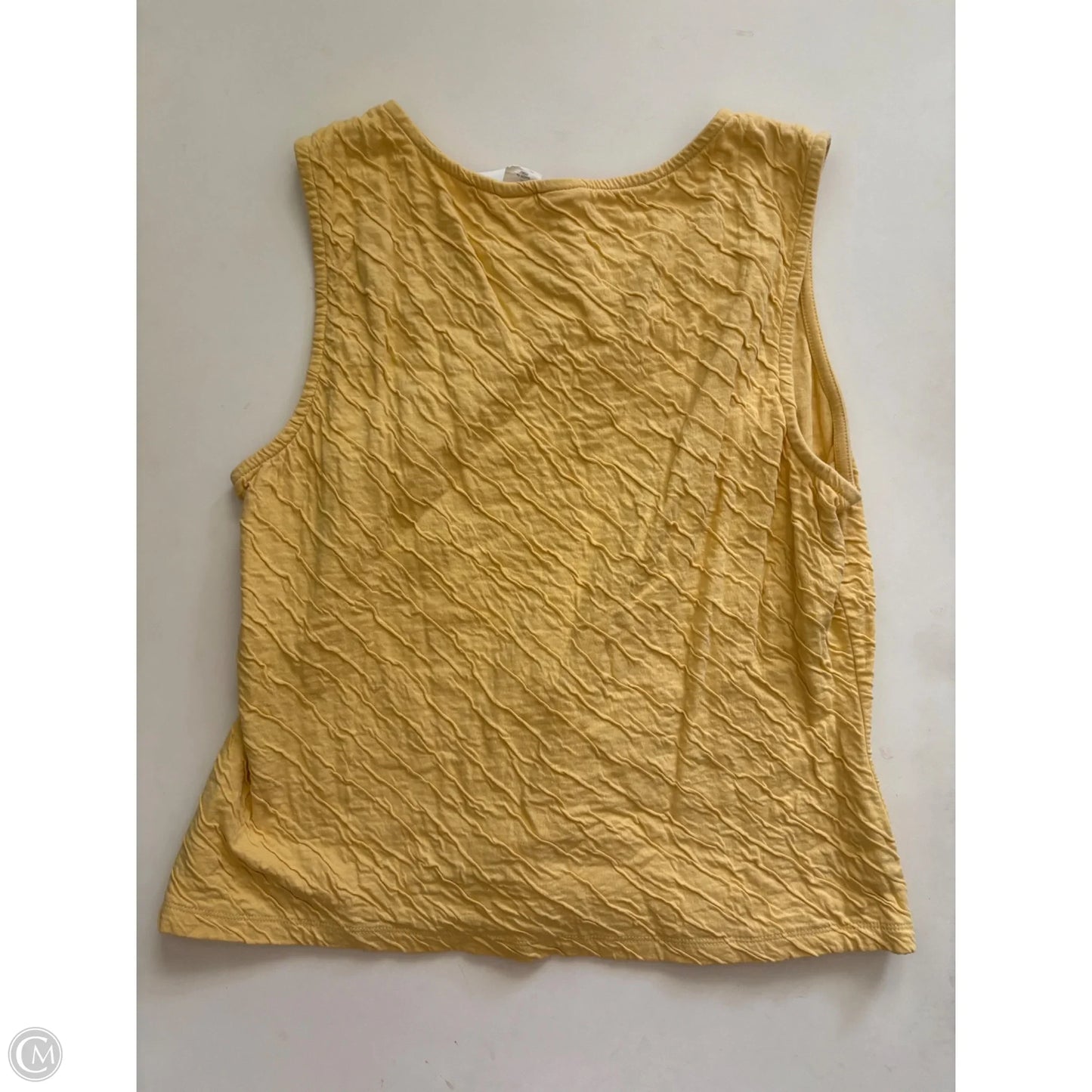 Top Short Sleeve By C And C In Yellow, Size: Xl