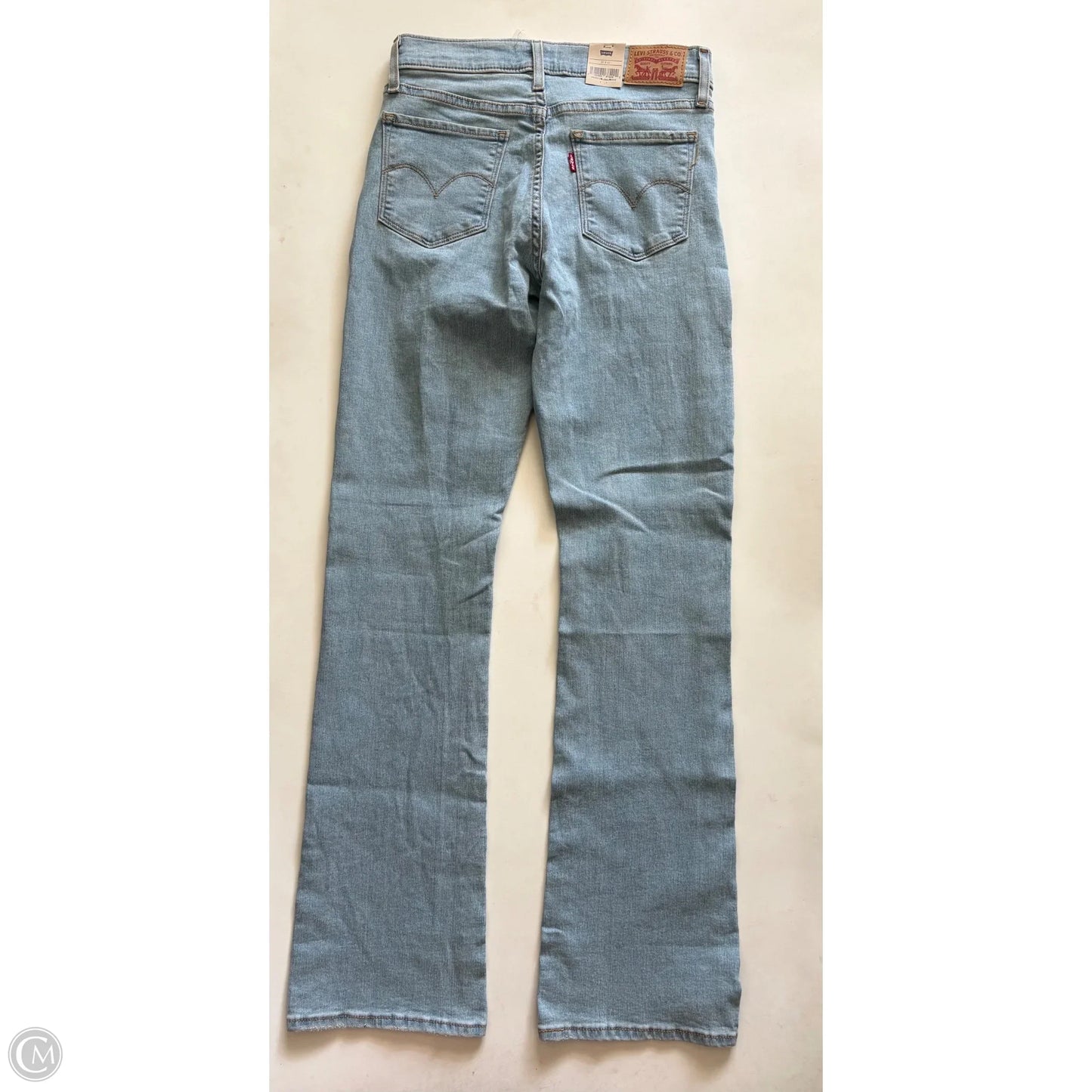 Jeans Boot Cut By Levis In Blue, Size: 4