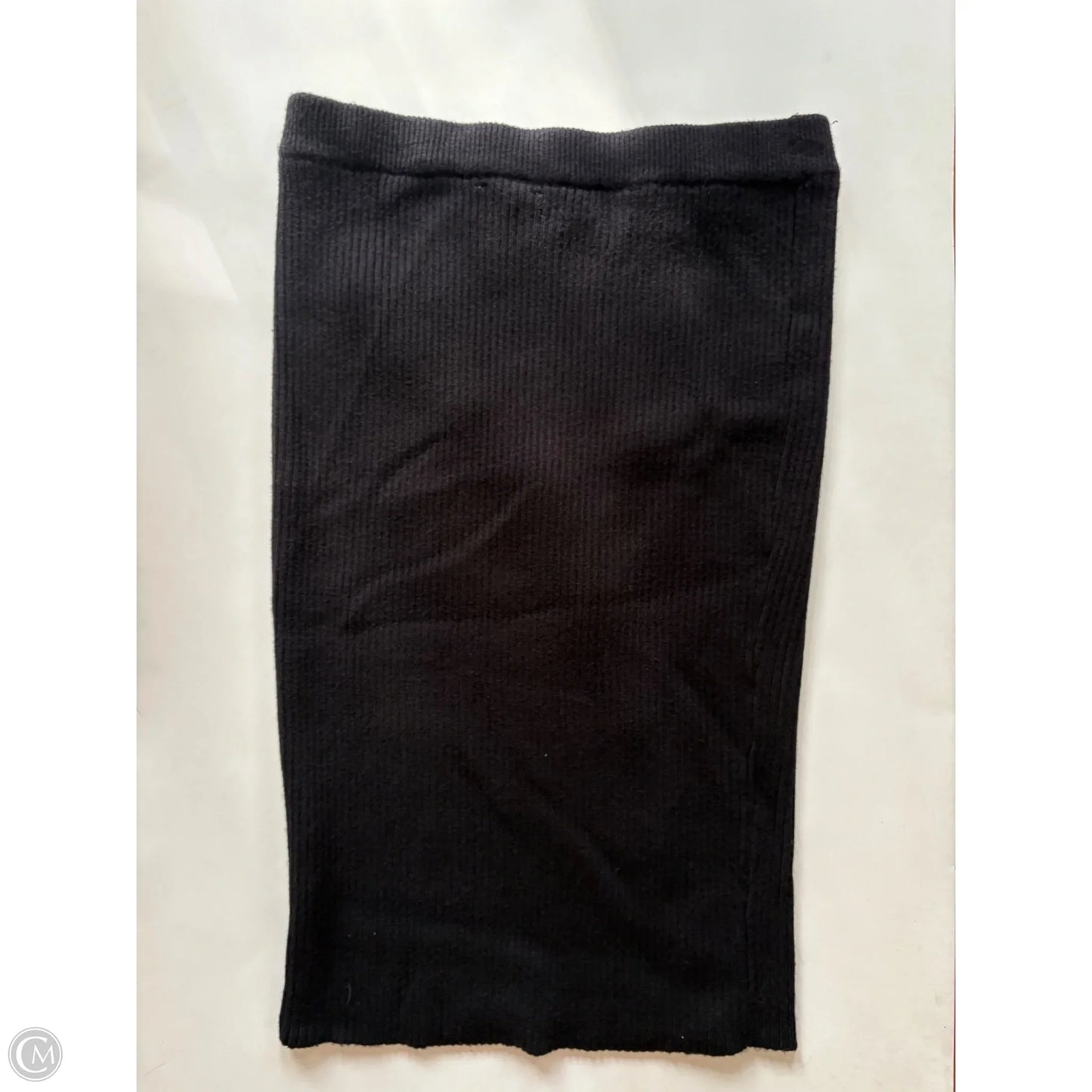 Skirt Midi By Sam Edelman In Black, Size: Xl