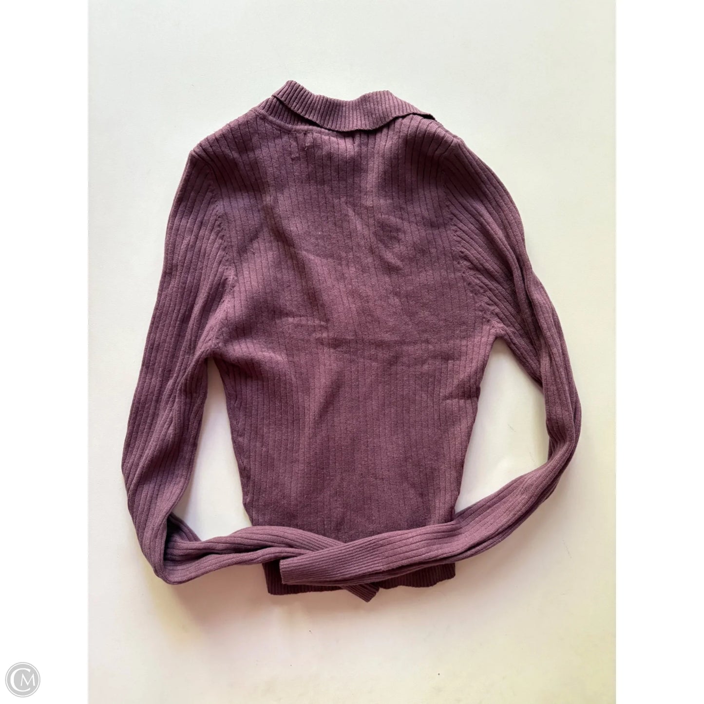 Blouse Long Sleeve By Love Tree In Purple, Size: S