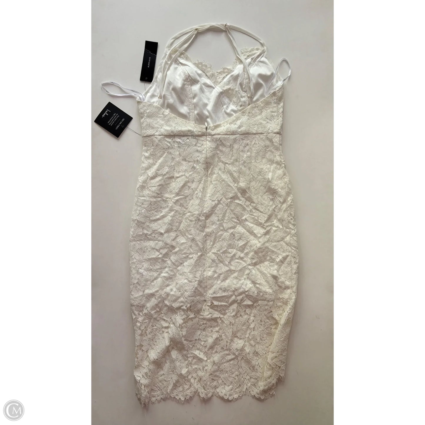 Dress Casual Short By Lulus In Cream, Size: M