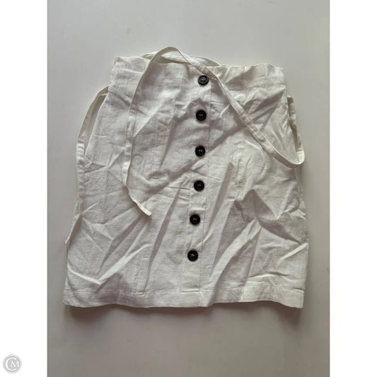 Skirt Mini & Short By FAVLUX In White, Size: S