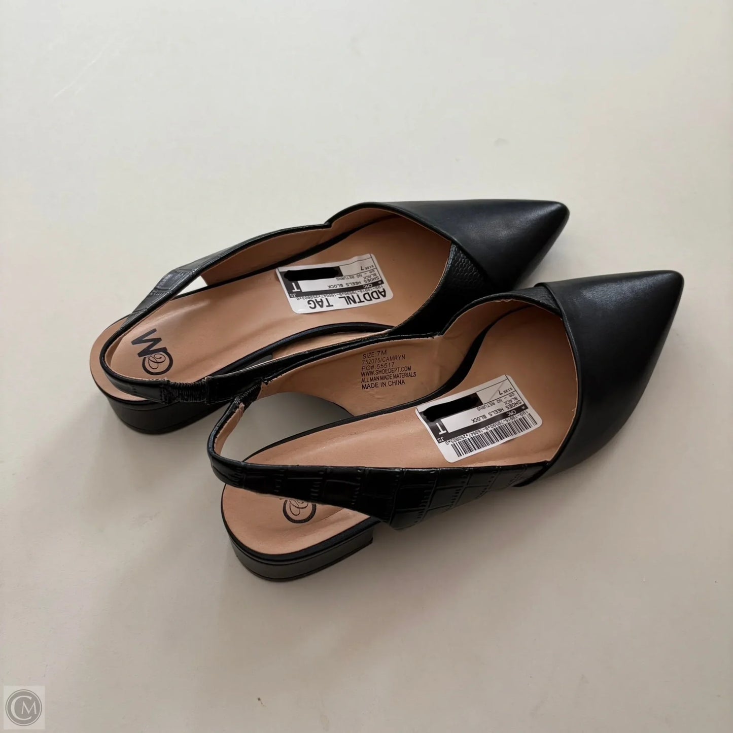 Shoes Heels Block By cm In Black, Size: 7