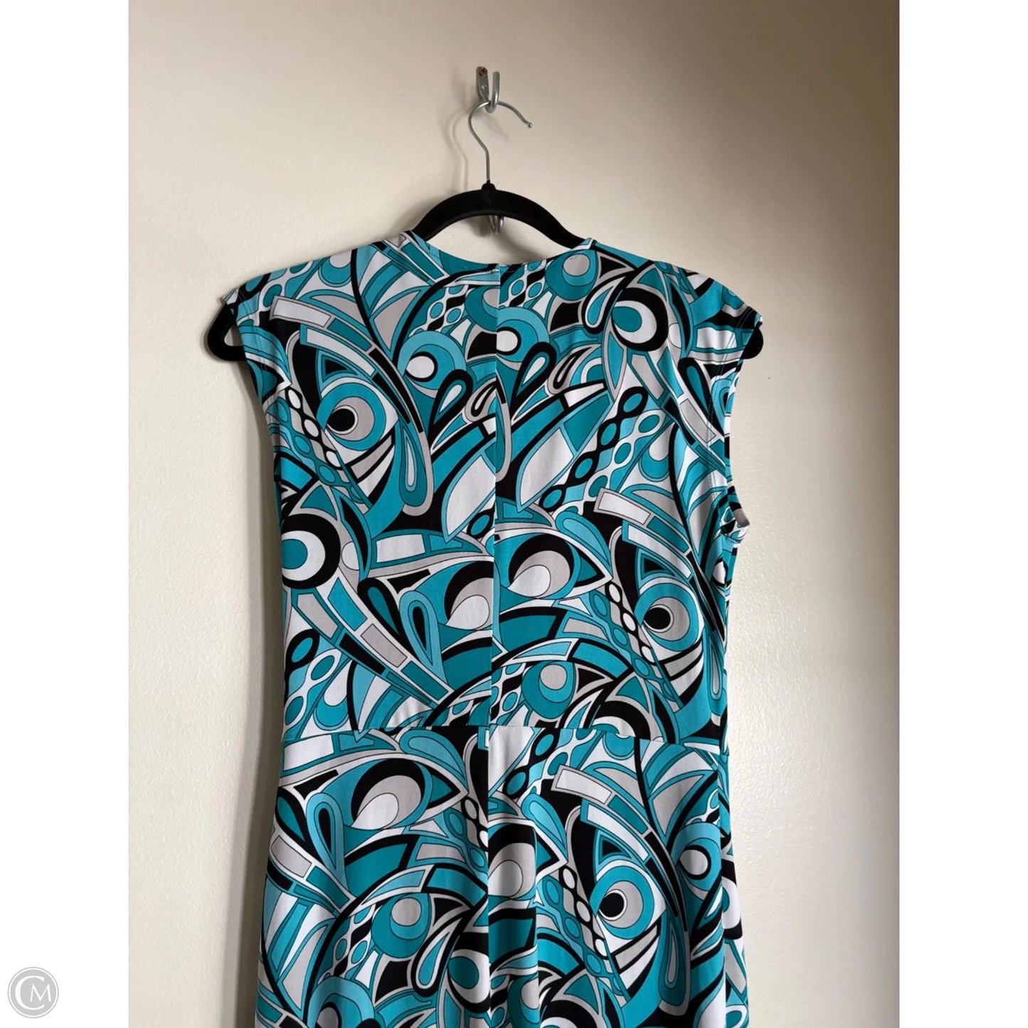 Dress Casual Midi By Michael By Michael Kors In Blue, Size: S