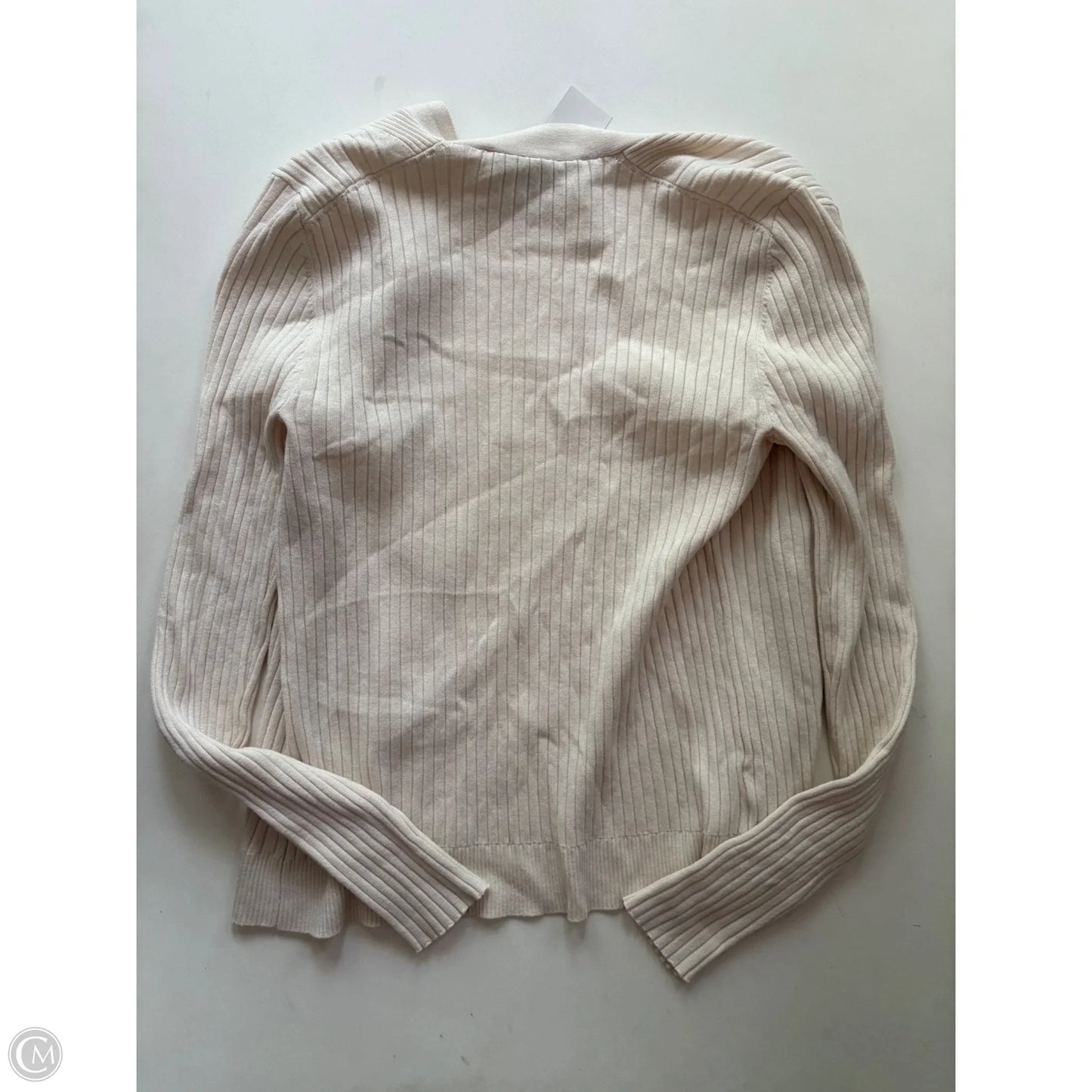 Cardigan By Loft In Cream, Size: M